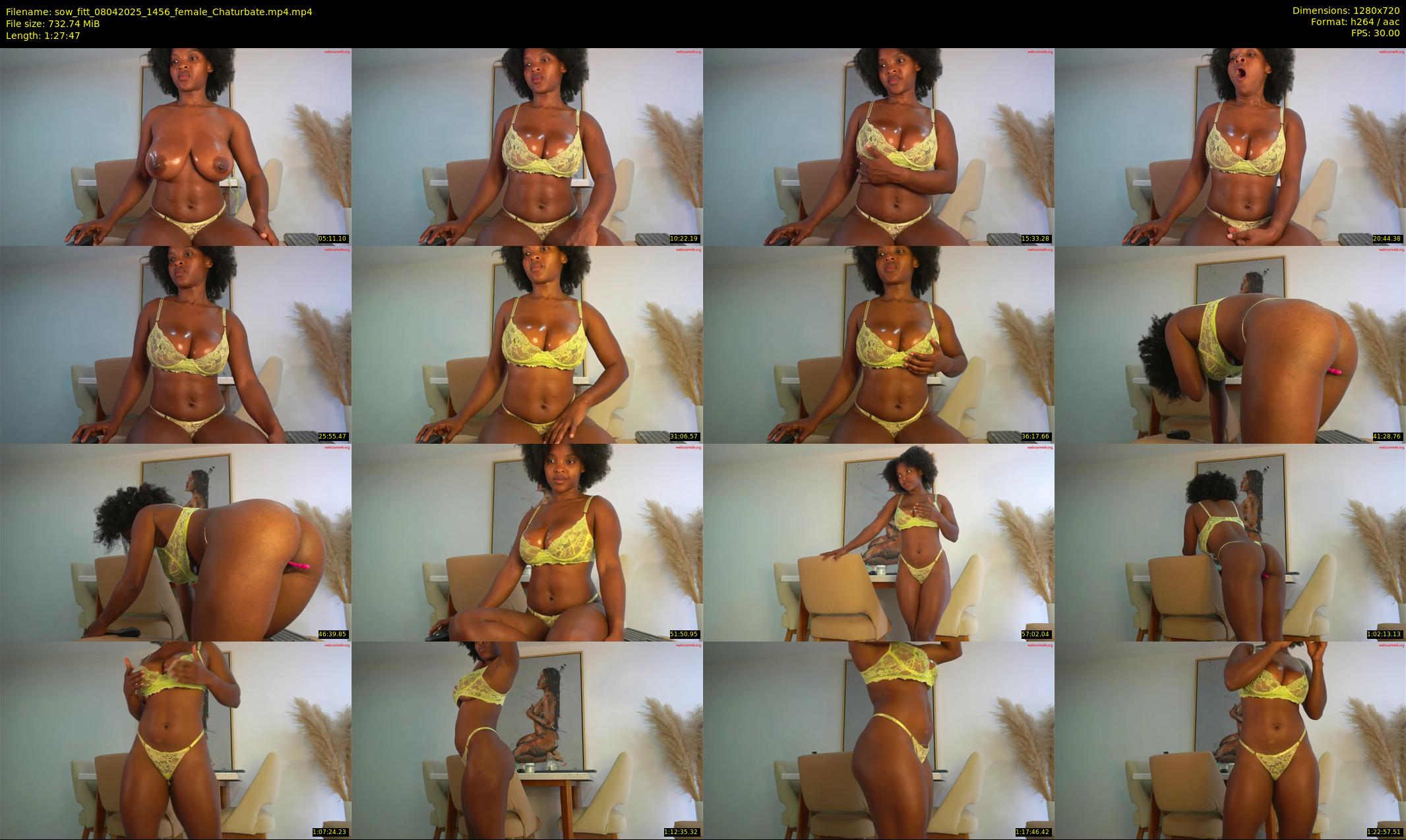 sow_fitt — 88 minute Chaturbate female cam show recording, 720p, Apr 8, 2025