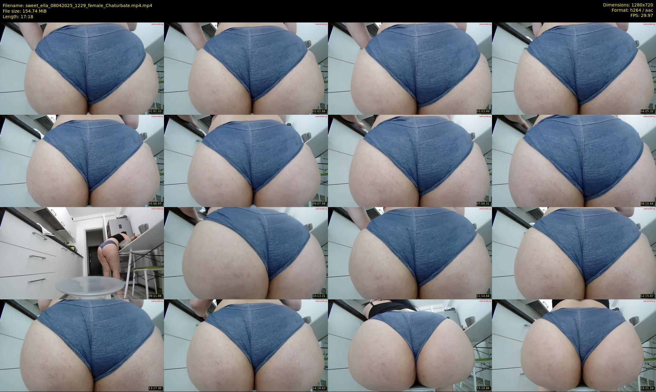 sweet_ella — 18 minute Chaturbate female cam show recording, 720p, Apr 8, 2025