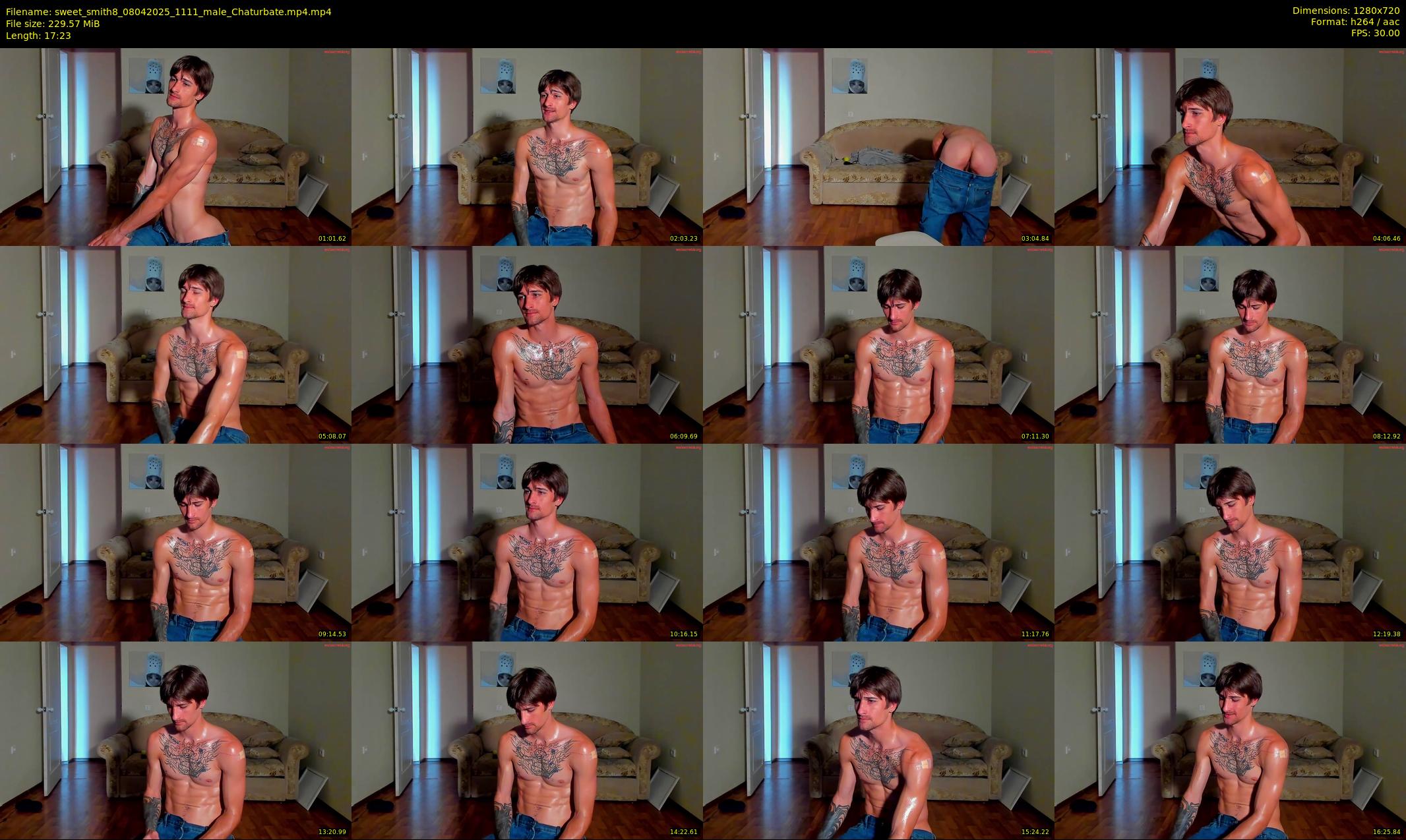 sweet_smith8 — 18 minute Chaturbate male cam show recording, 720p, Apr 8, 2025