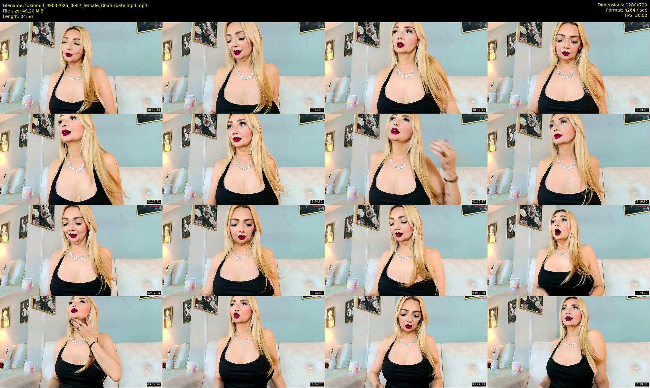 tokiomilf — 5 minute Chaturbate female cam show recording, 720p, Apr 9, 2025