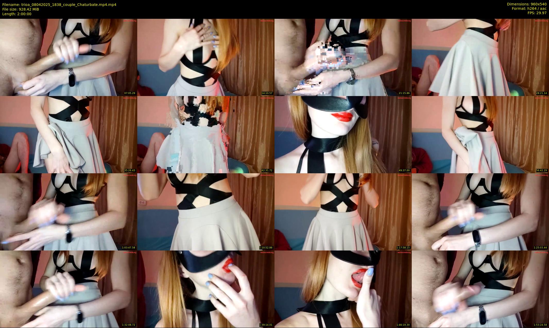 trioa — 120 minute Chaturbate couple cam show recording, 480p, Apr 8, 2025