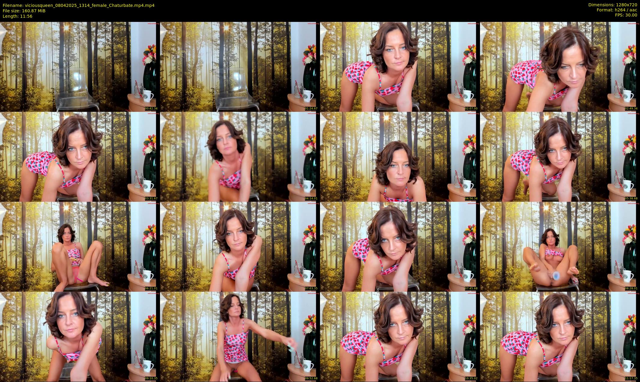 viciousqueen — 12 minute Chaturbate female cam show recording, 720p, Apr 8, 2025
