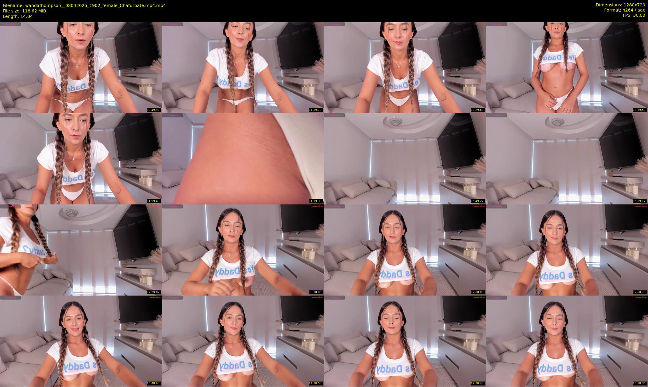 wandathompson_ — 15 minute Chaturbate female cam show recording, 720p, Apr 8, 2025