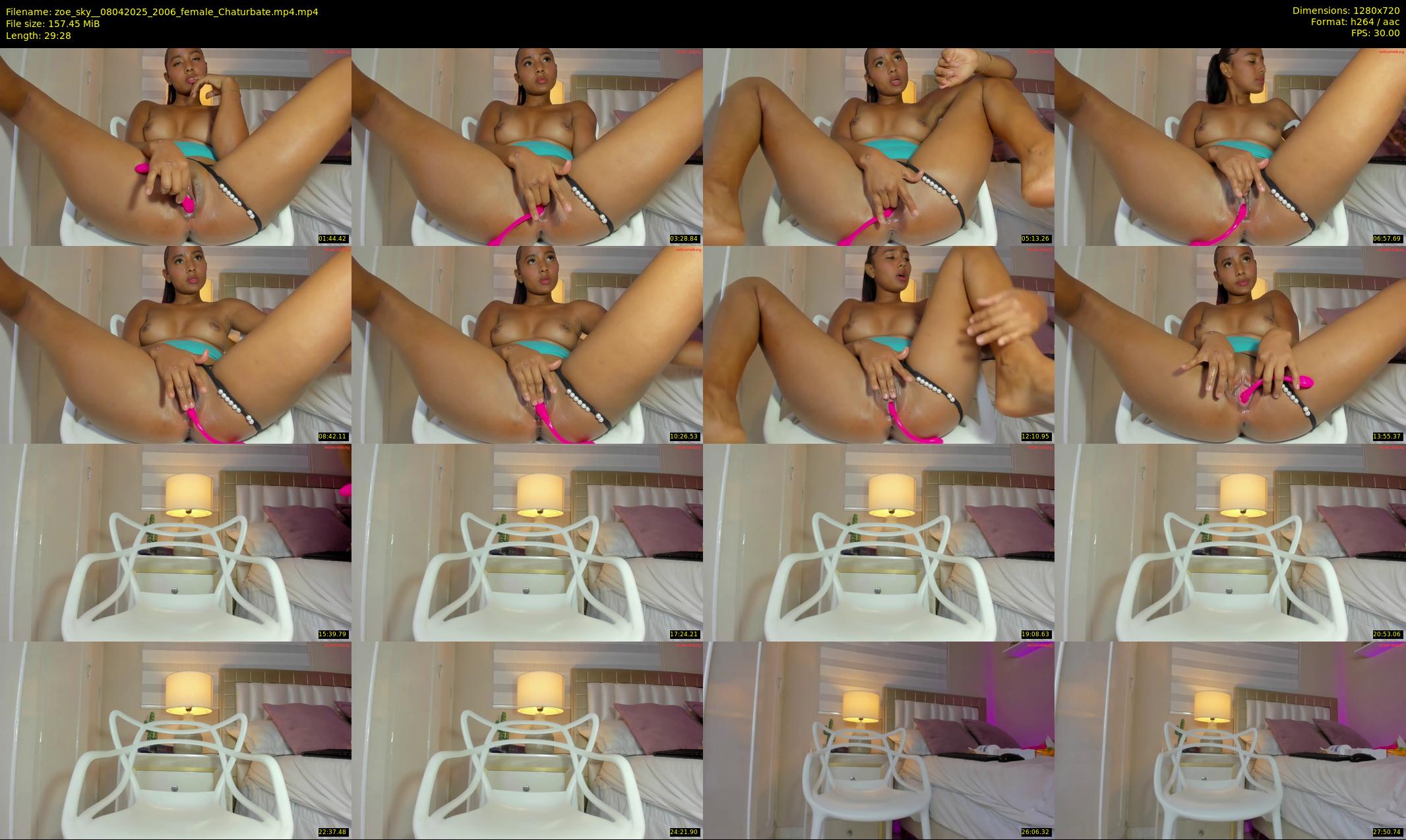 zoe_sky_ — 30 minute Chaturbate female cam show recording, 720p, Apr 8, 2025