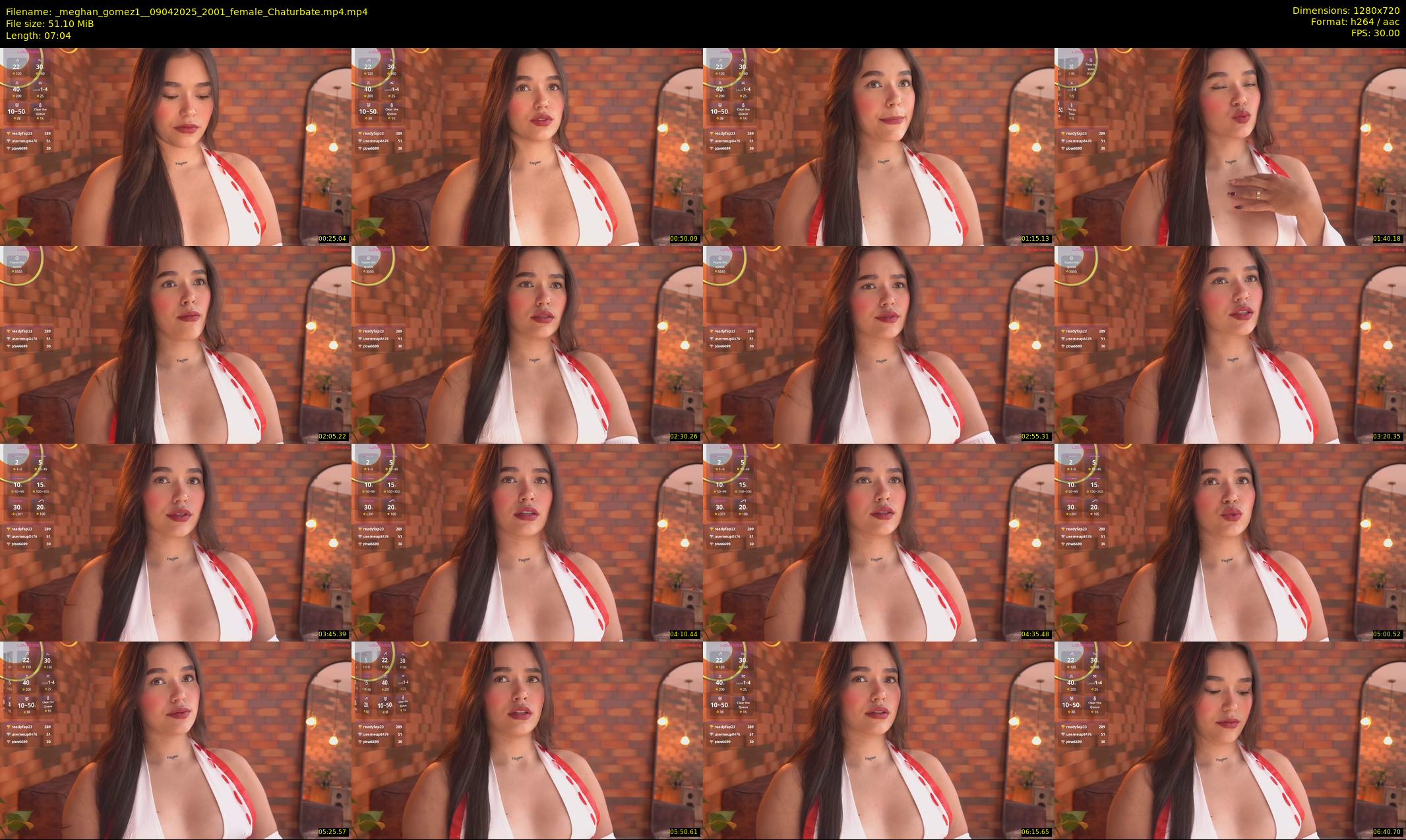 _meghan_gomez1_ — 8 minute Chaturbate female cam show recording, 720p, Apr 9, 2025