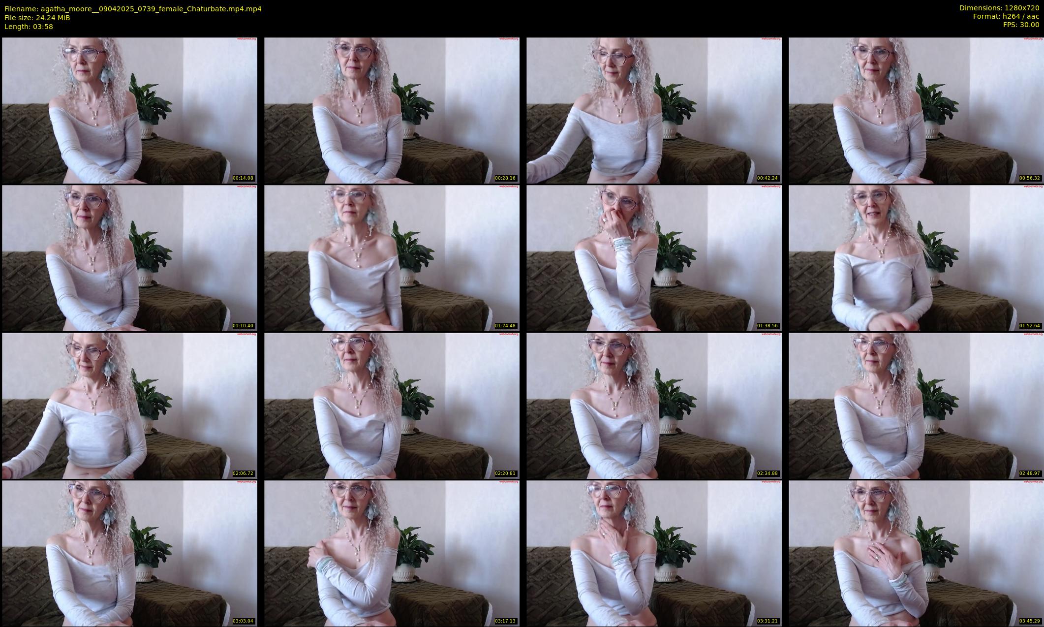 agatha_moore_ — 4 minute Chaturbate female cam show recording, 720p, Apr 9, 2025