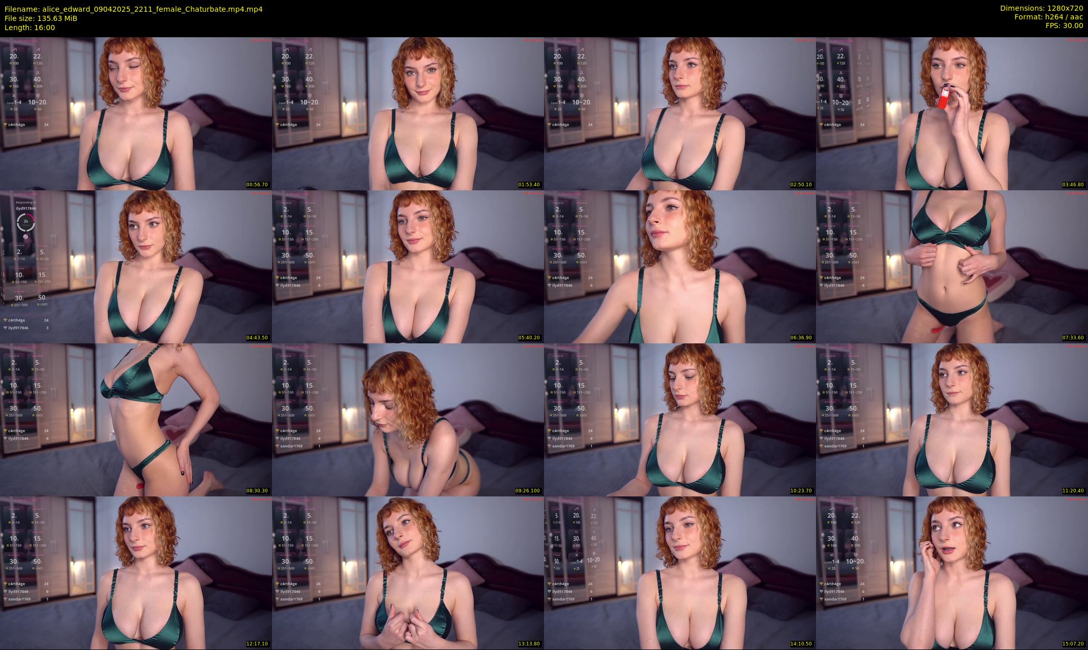 alice_edward — 16 minute Chaturbate couple cam show recording, 720p, Apr 9, 2025