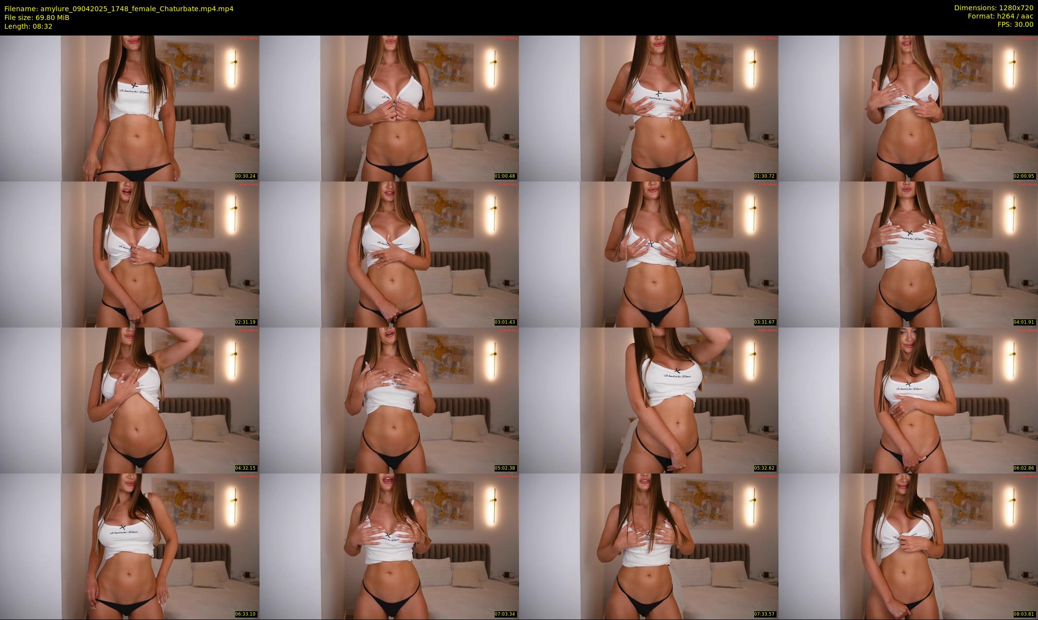 amylure — 9 minute Chaturbate female cam show recording, 720p, Apr 9, 2025