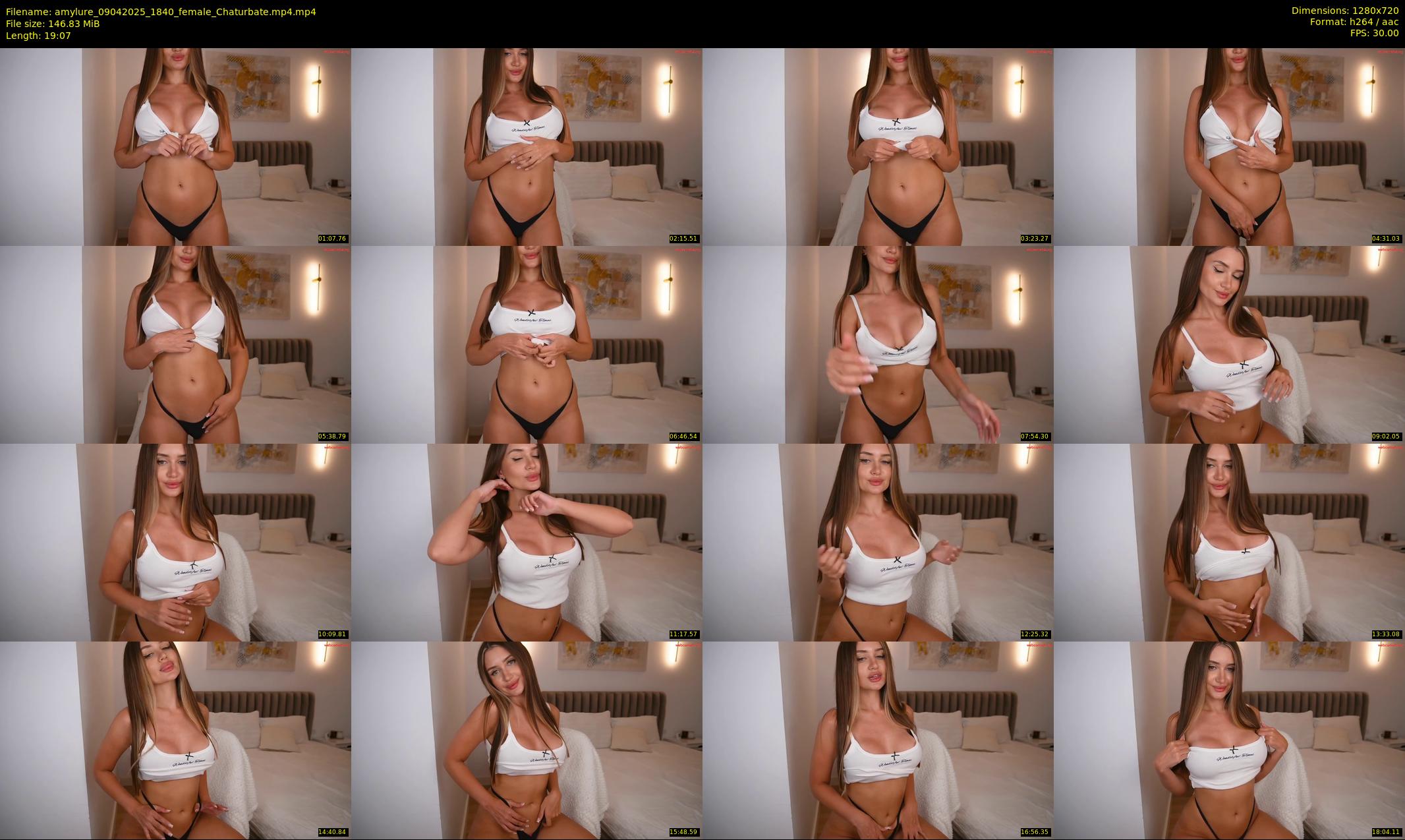 amylure — 20 minute Chaturbate female cam show recording, 720p, Apr 9, 2025