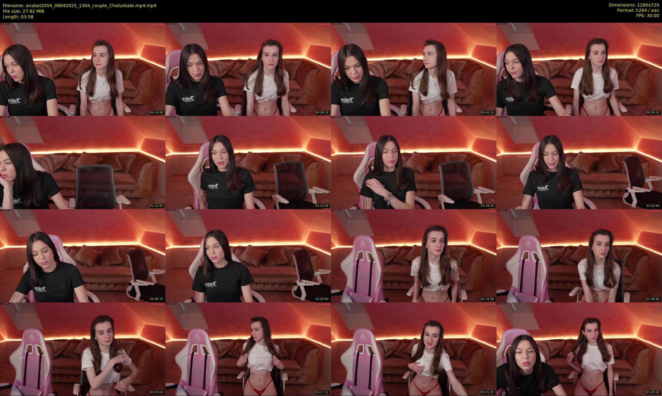 anabel2054 — 4 minute Chaturbate female cam show recording, 720p, Apr 9, 2025