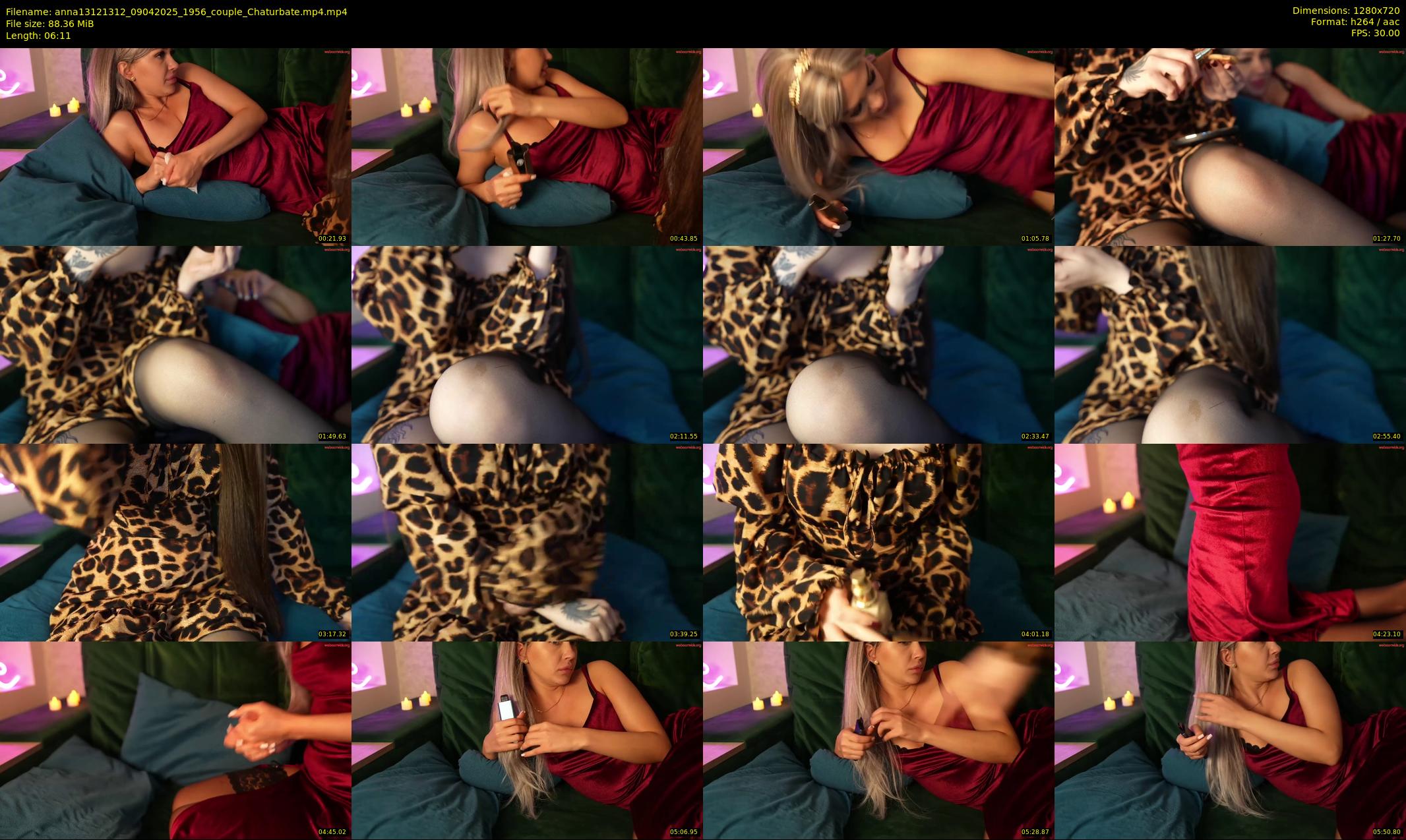 anna13121312 — 7 minute Chaturbate couple cam show recording, 720p, Apr 9, 2025