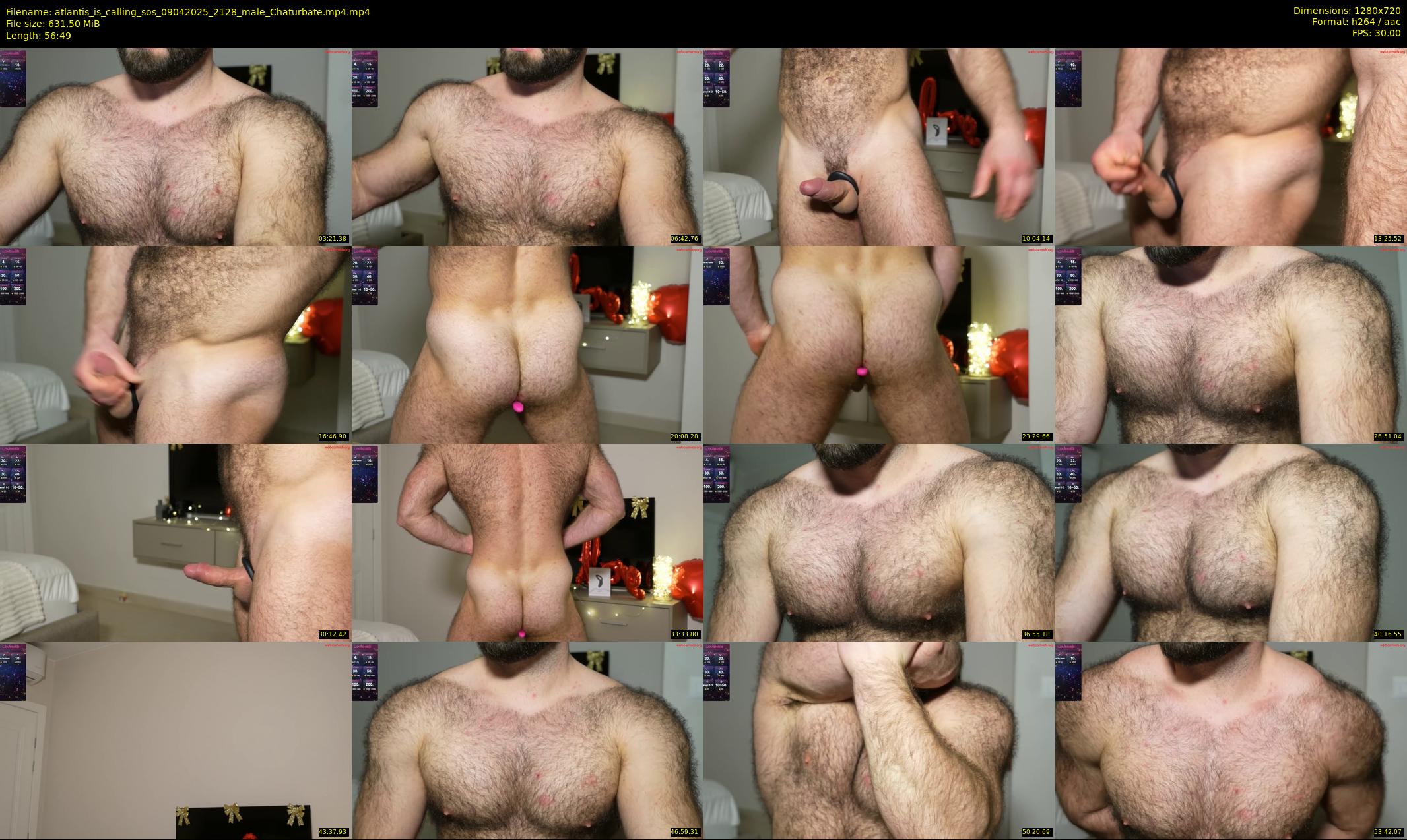 atlantis_is_calling_sos — 57 minute Chaturbate male cam show recording, 720p, Apr 9, 2025