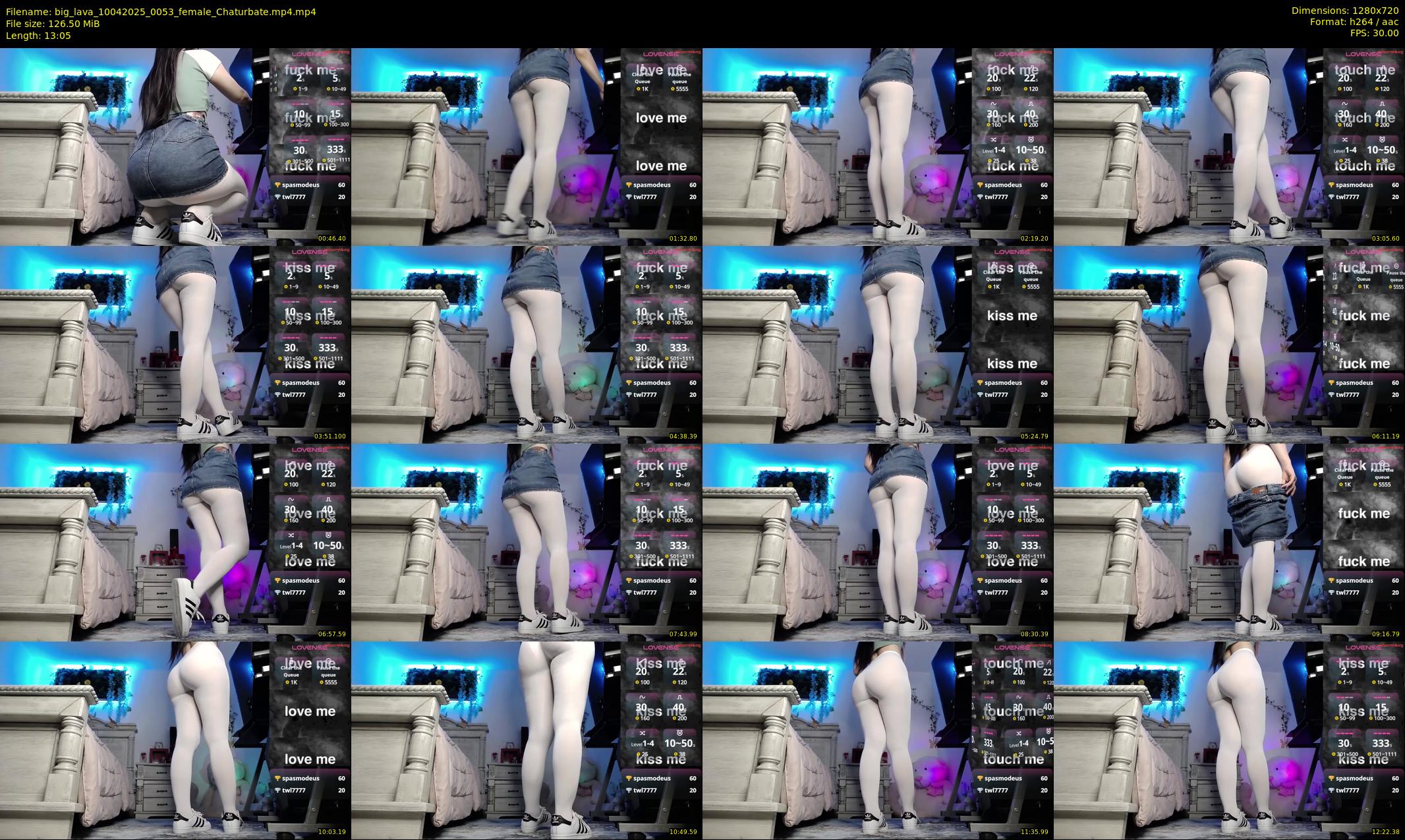 big_lava — 14 minute Chaturbate female cam show recording, 720p, Apr 10, 2025