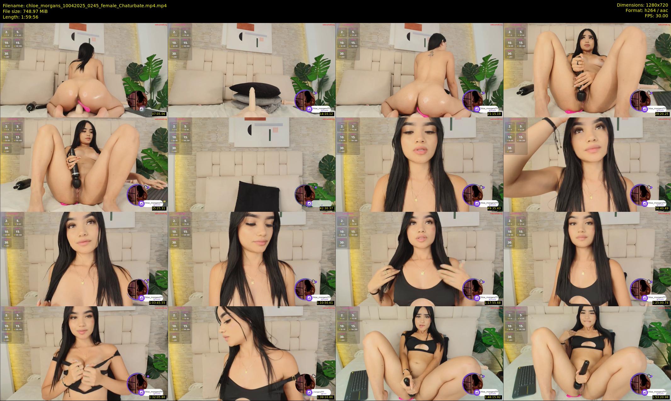 chloe_morgans — 120 minute Chaturbate female cam show recording, 720p, Apr 10, 2025