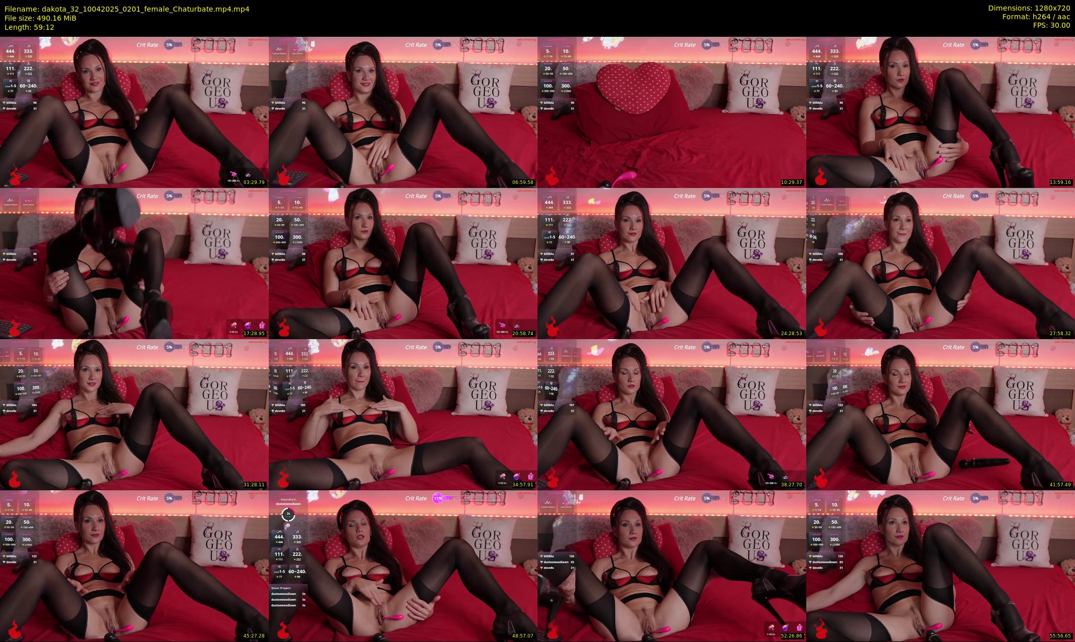 dakota_32 — 60 minute Chaturbate female cam show recording, 720p, Apr 10, 2025