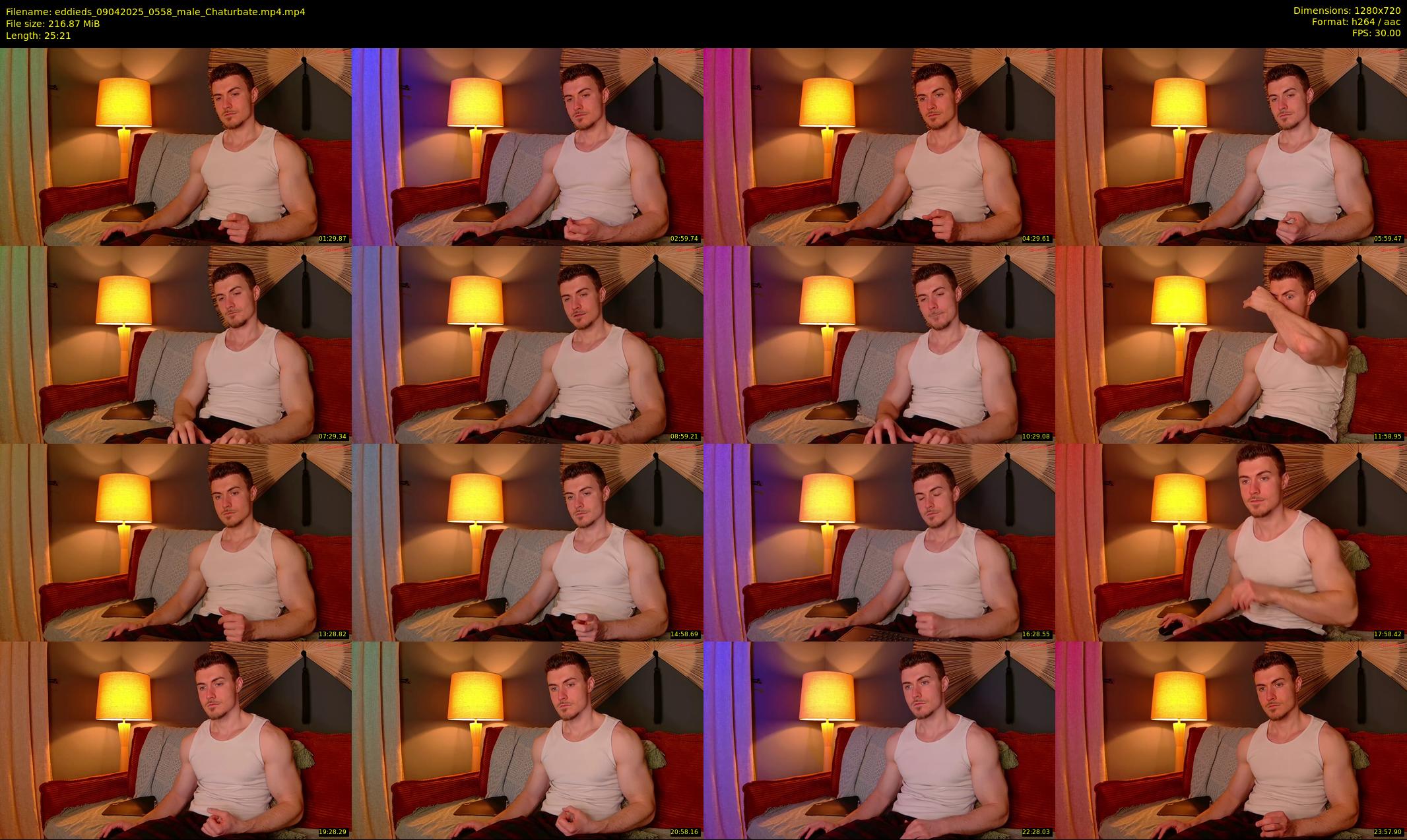 eddieds — 26 minute Chaturbate male cam show recording, 720p, Apr 9, 2025