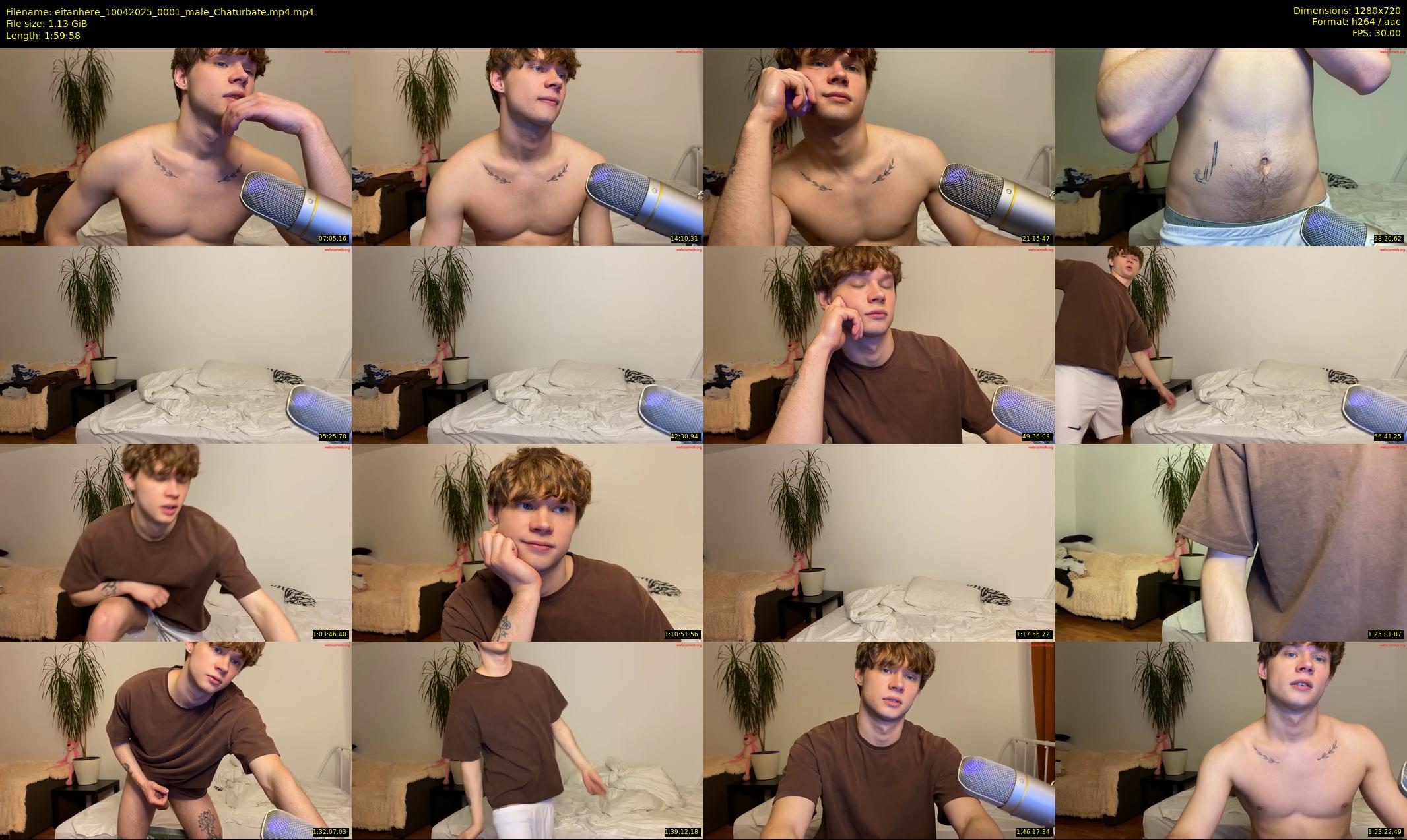eitanhere — 120 minute Chaturbate male cam show recording, 720p, Apr 10, 2025