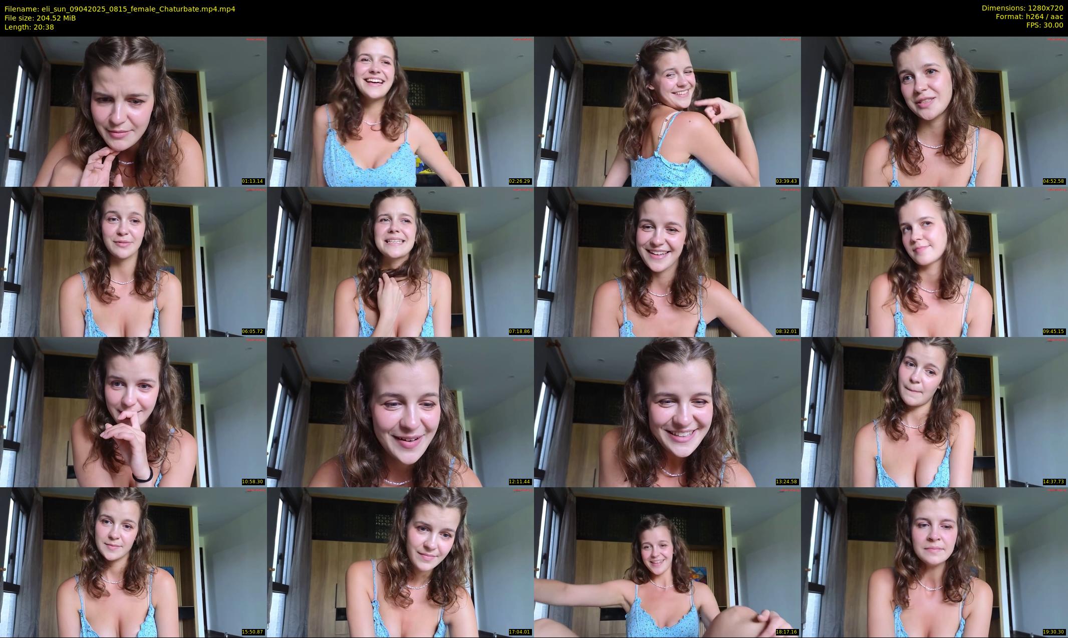 eli_sun — 21 minute Chaturbate female cam show recording, 720p, Apr 9, 2025
