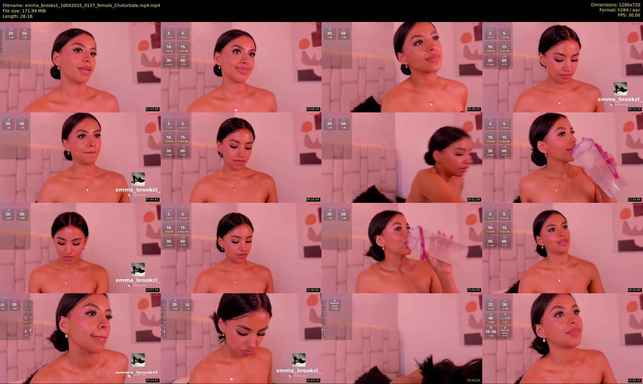 emma_brooks1 — 27 minute Chaturbate female cam show recording, 720p, Apr 10, 2025
