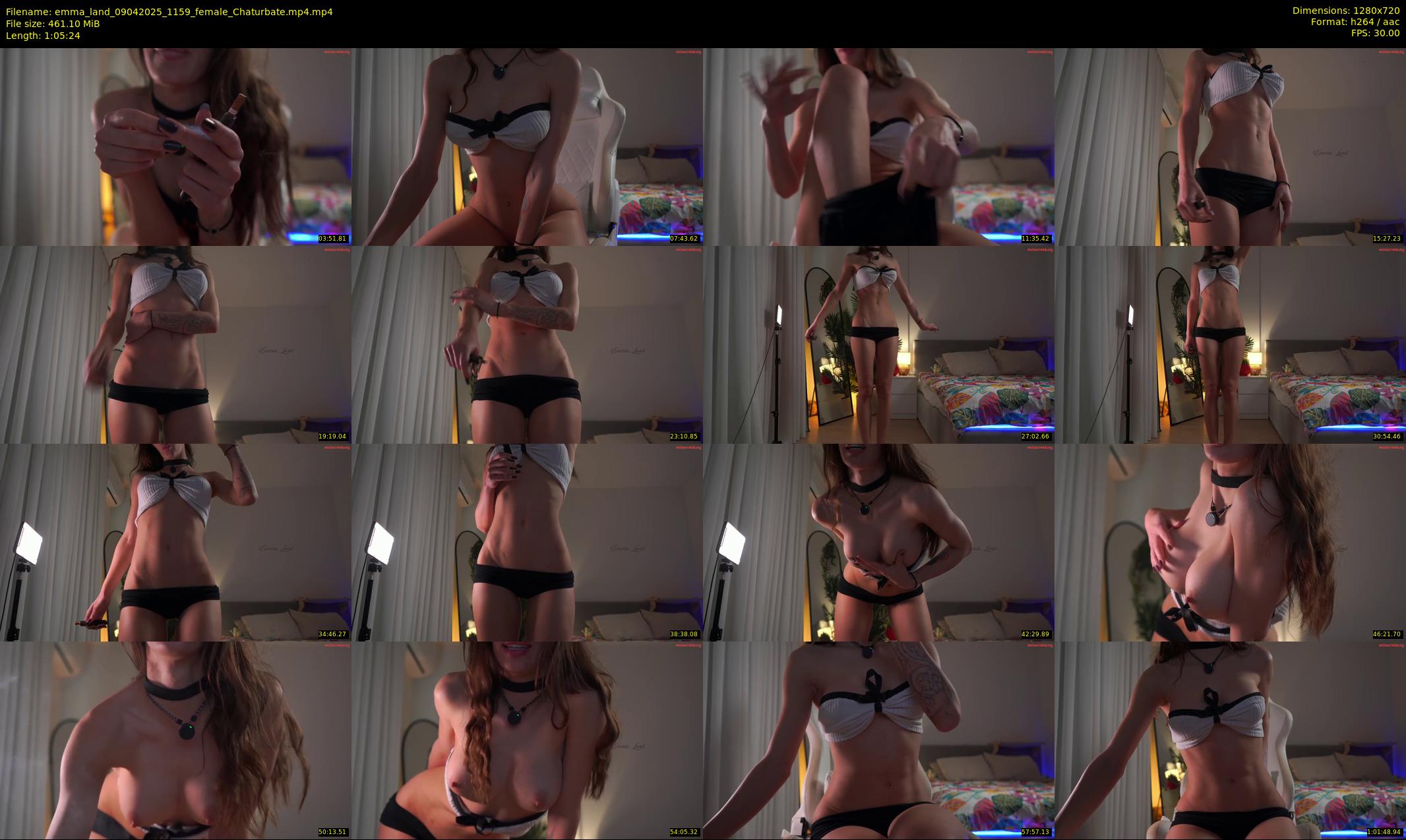 emma_land — 66 minute Chaturbate female cam show recording, 720p, Apr 9, 2025