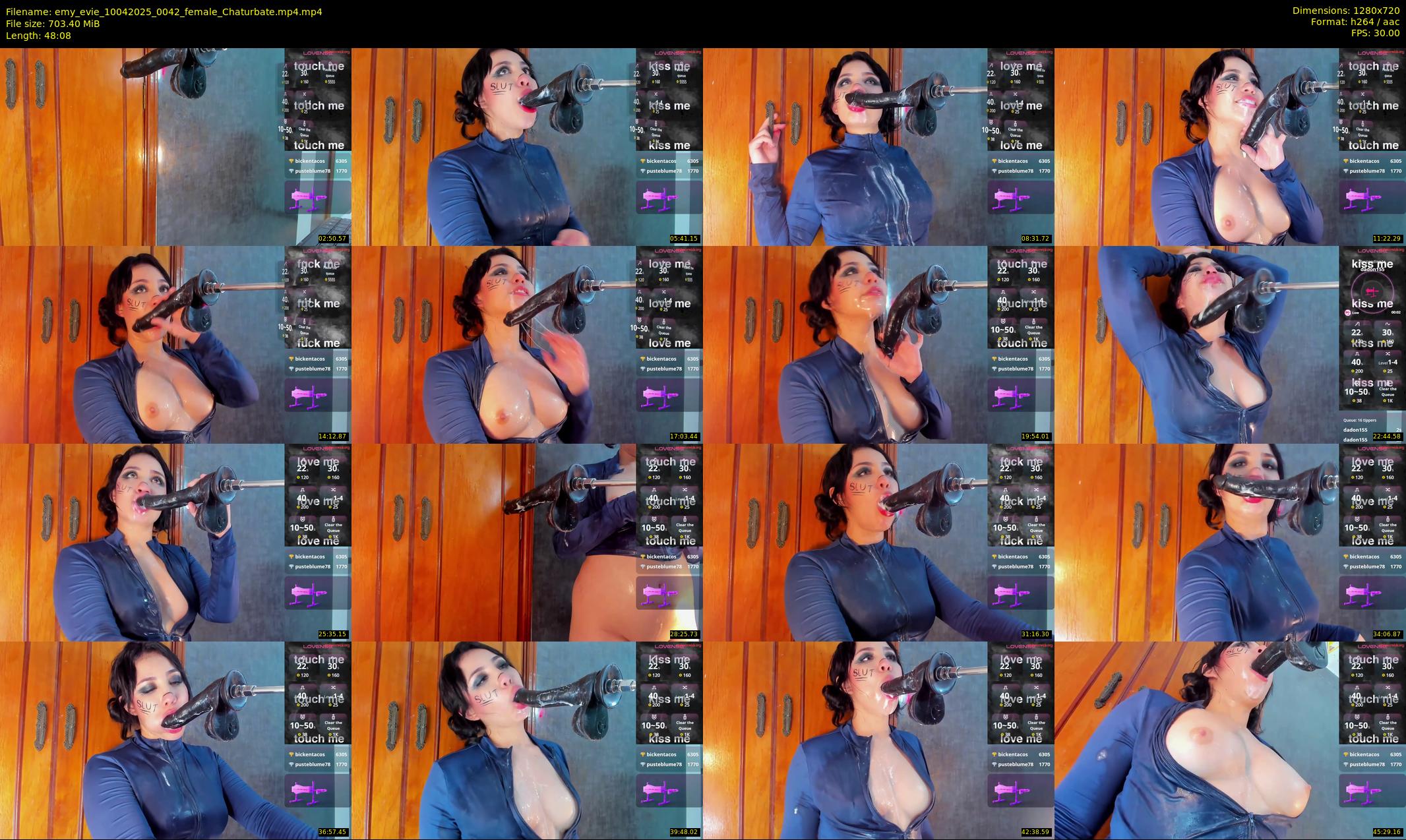 emy_evie — 49 minute Chaturbate female cam show recording, 720p, Apr 10, 2025