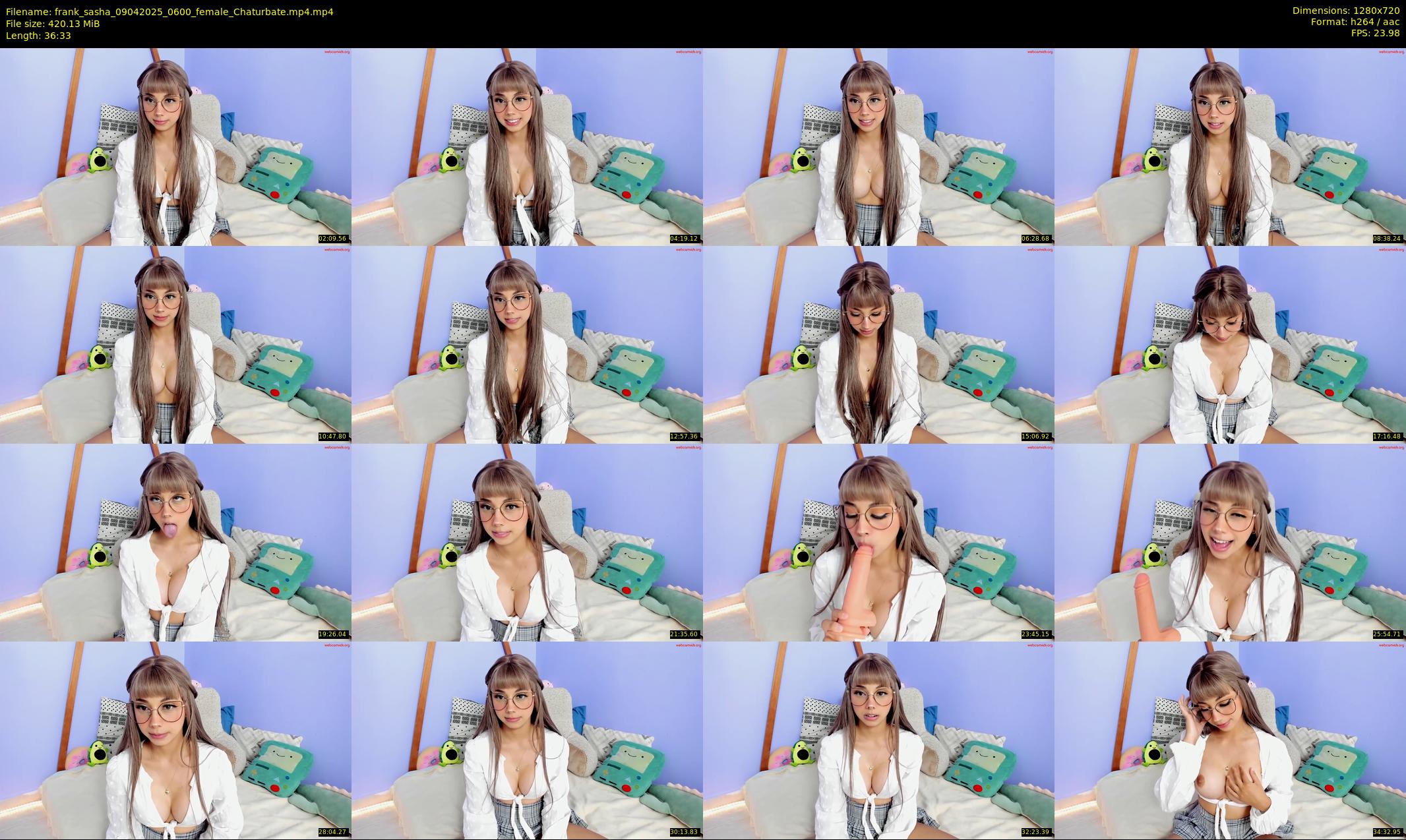 frank_sasha — 37 minute Chaturbate couple cam show recording, 720p, Apr 9, 2025
