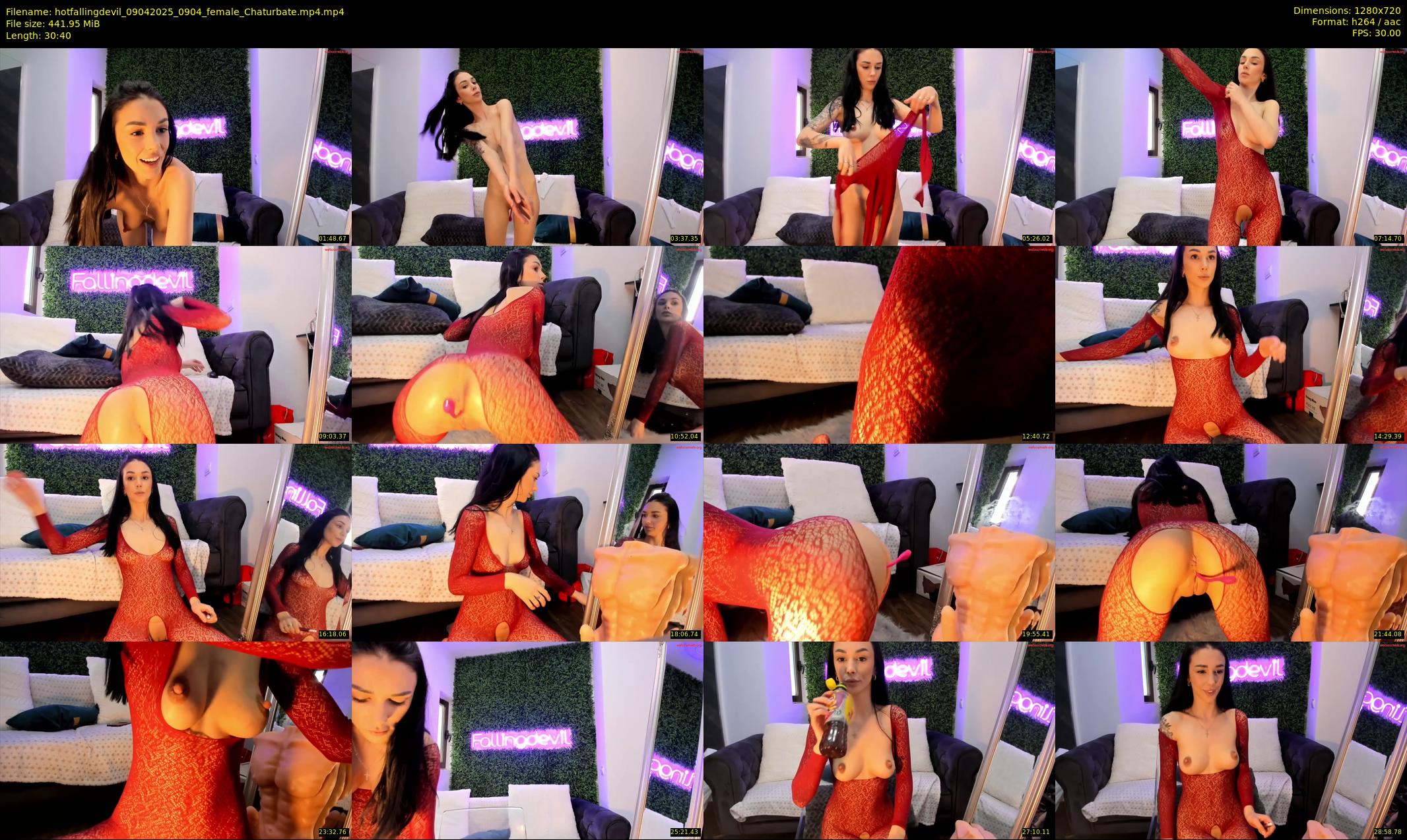 hotfallingdevil — 31 minute Chaturbate female cam show recording, 720p, Apr 9, 2025
