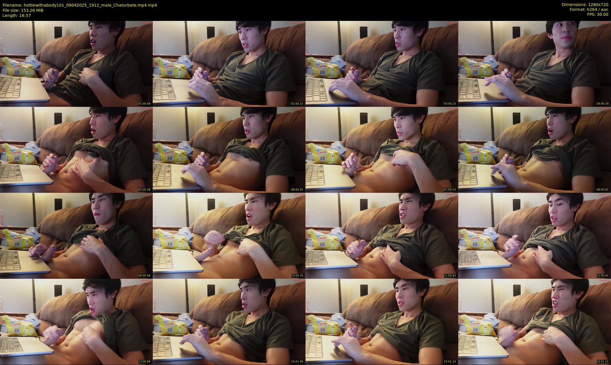 hottiewithabody101 — 17 minute Chaturbate male cam show recording, 720p, Apr 9, 2025