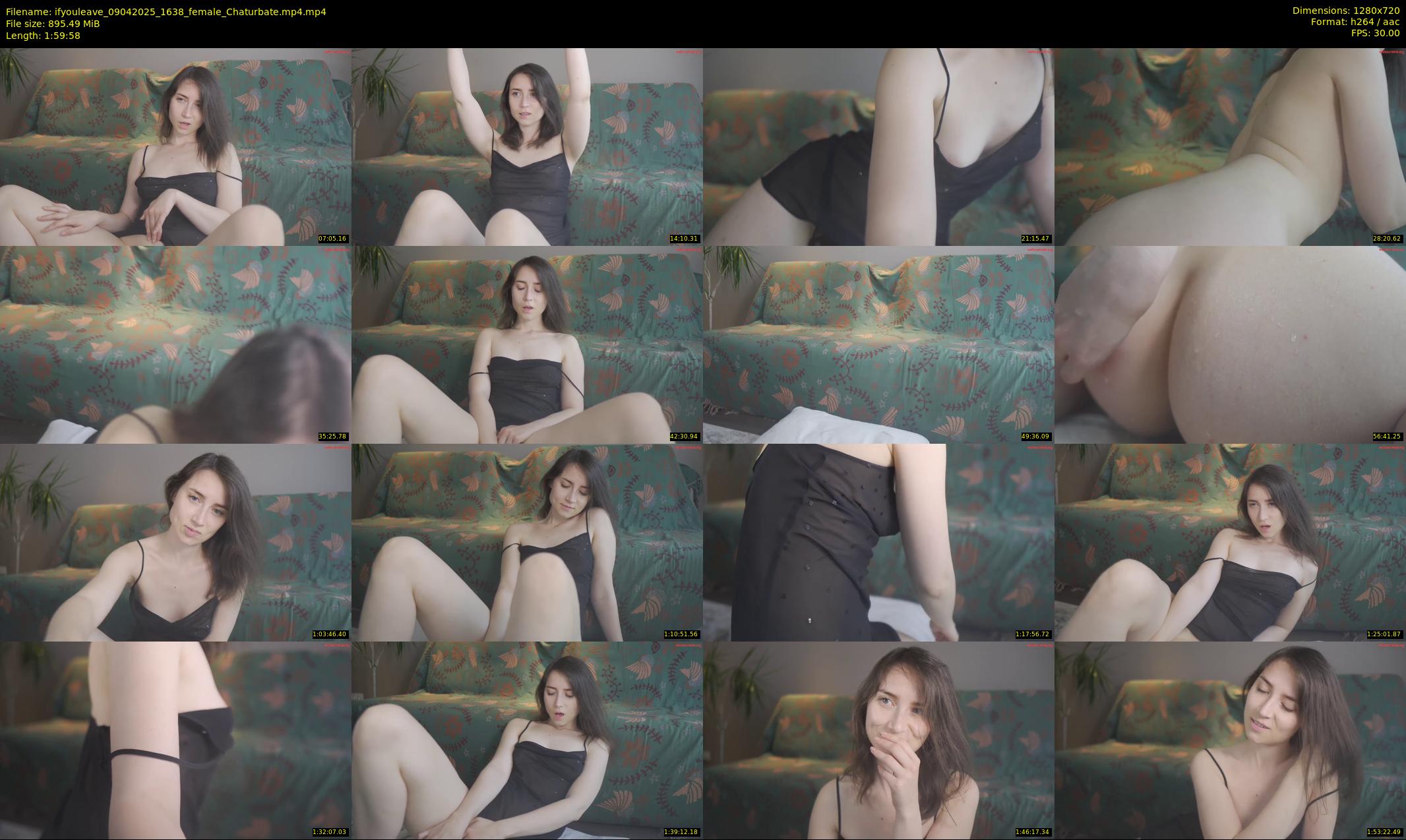 ifyouleave — 120 minute Chaturbate female cam show recording, 720p, Apr 9, 2025
