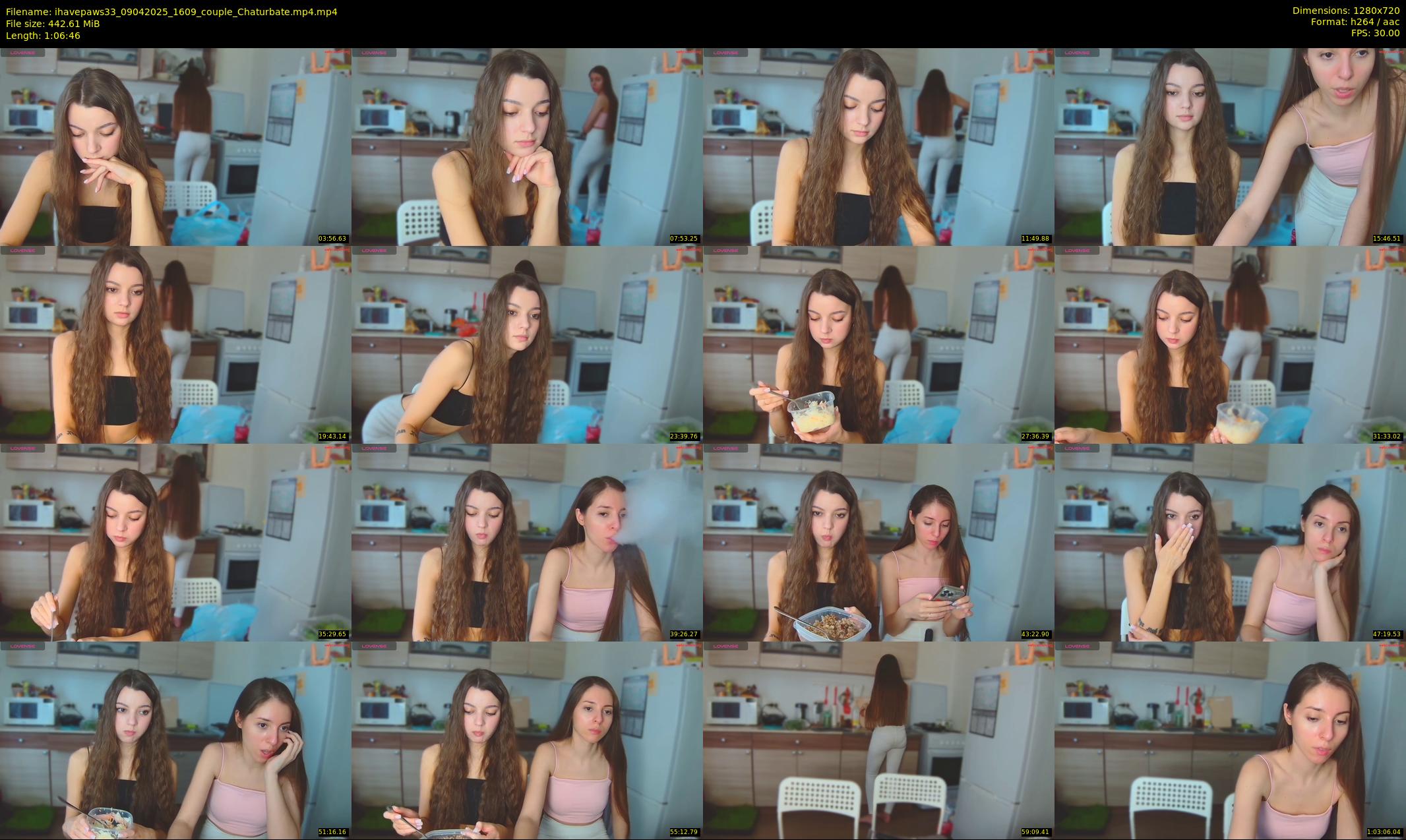 ihavepaws33 — 67 minute Chaturbate couple cam show recording, 720p, Apr 9, 2025