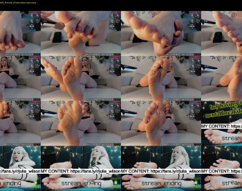julia_wilson — 19 minute Chaturbate female cam show recording, 720p, Apr 9, 2025