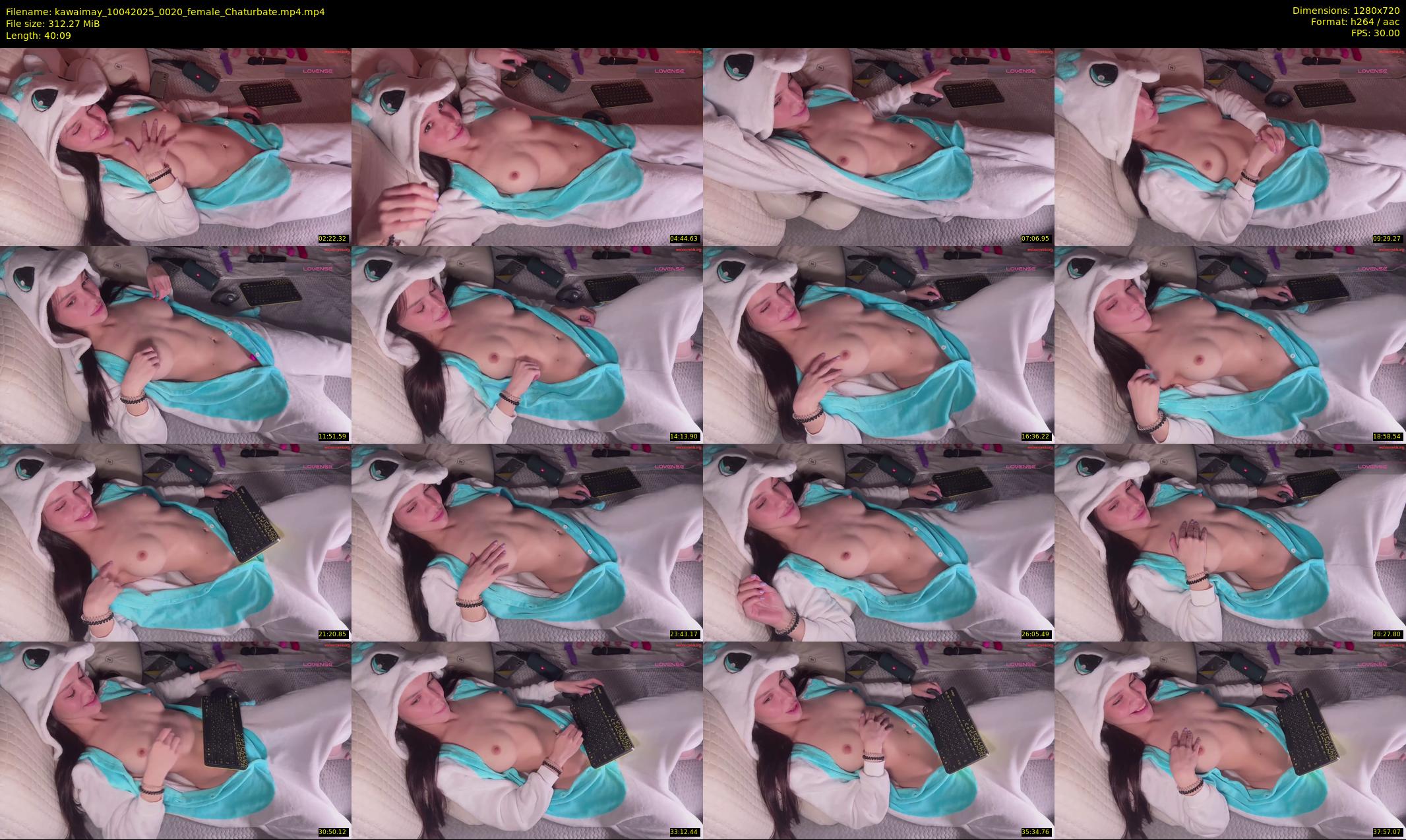 kawaimay — 41 minute Chaturbate female cam show recording, 720p, Apr 10, 2025