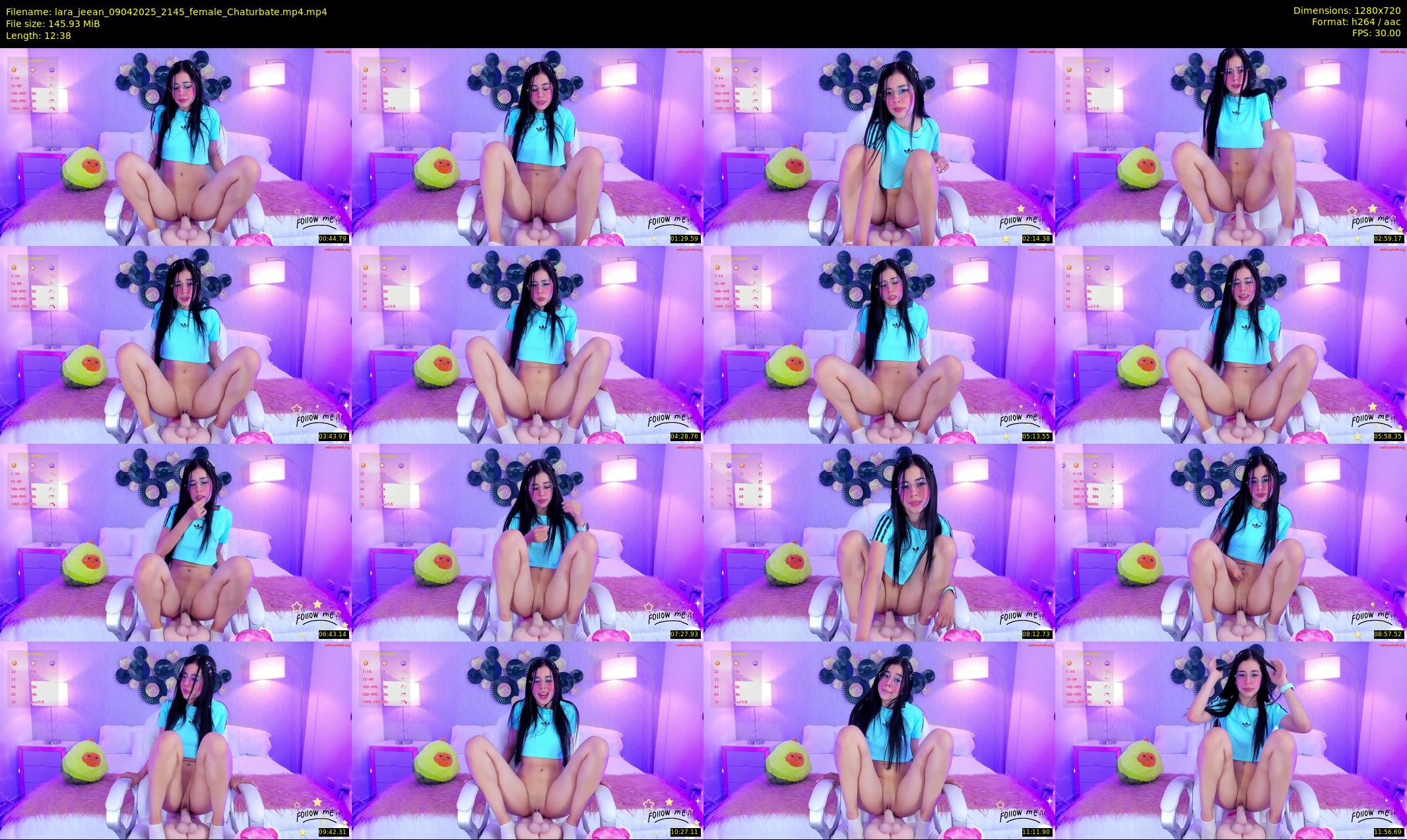 lara_jeean — 13 minute Chaturbate female cam show recording, 720p, Apr 9, 2025