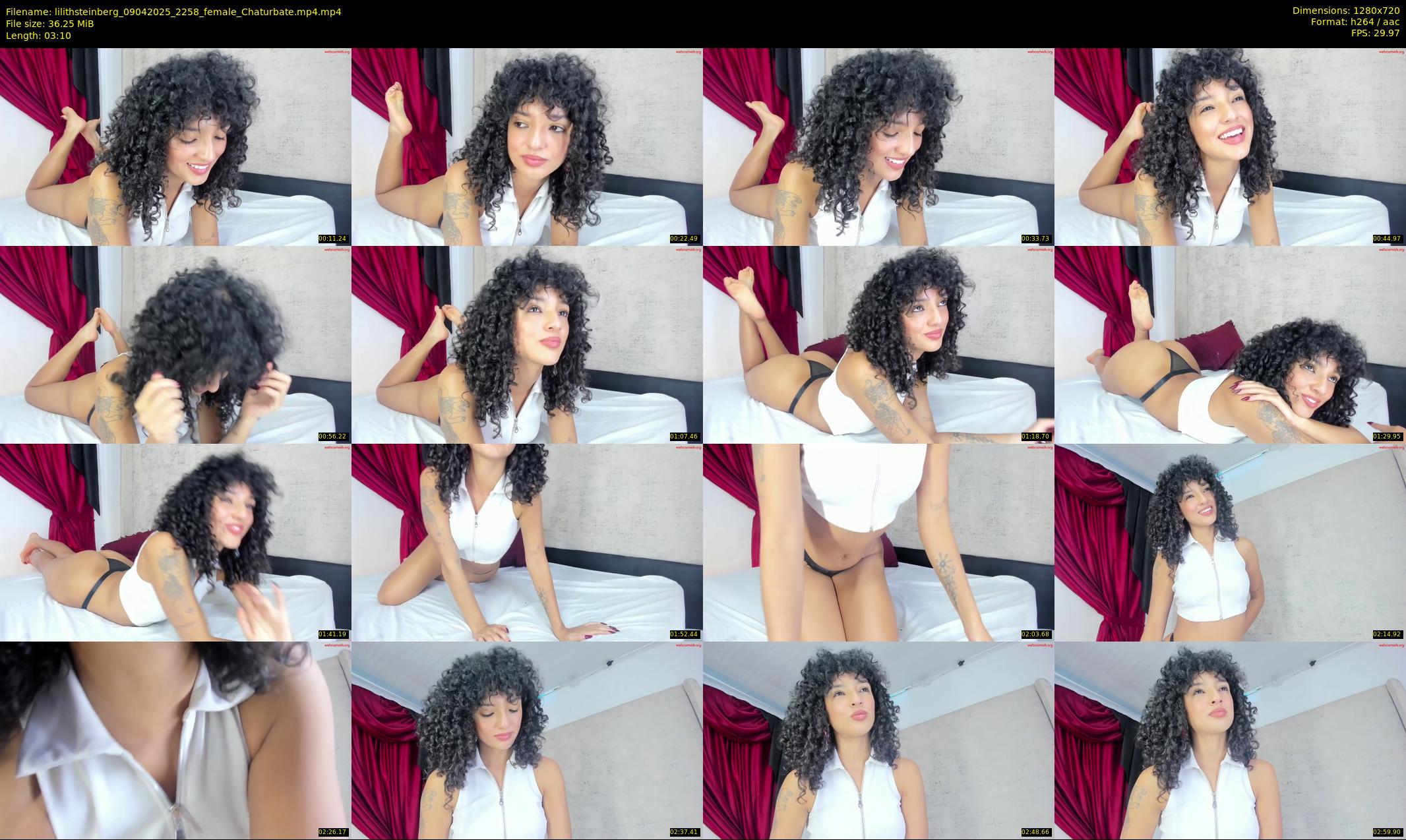 lilithsteinberg — 4 minute Chaturbate female cam show recording, 720p, Apr 9, 2025