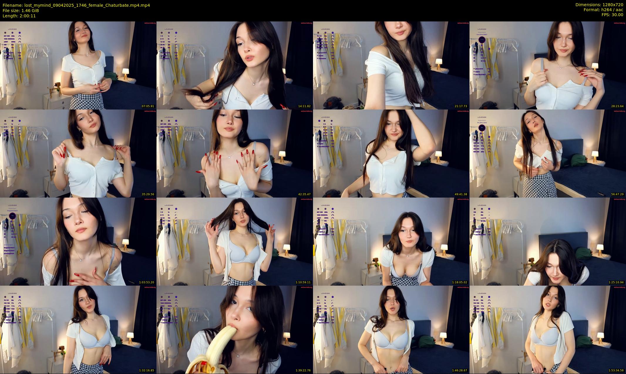 lost_mymind — 121 minute Chaturbate female cam show recording, 720p, Apr 9, 2025