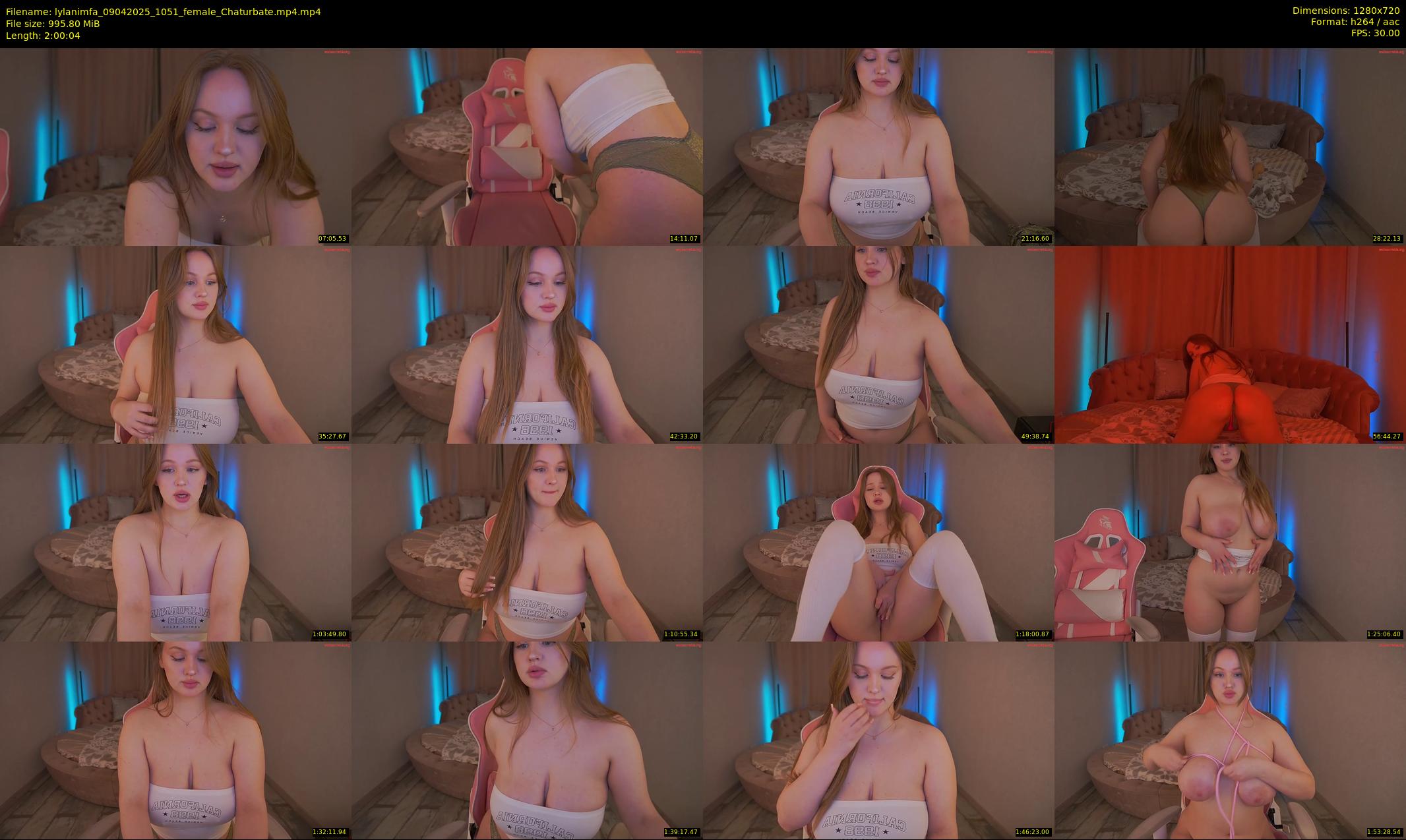 lylanimfa — 121 minute Chaturbate female cam show recording, 720p, Apr 9, 2025