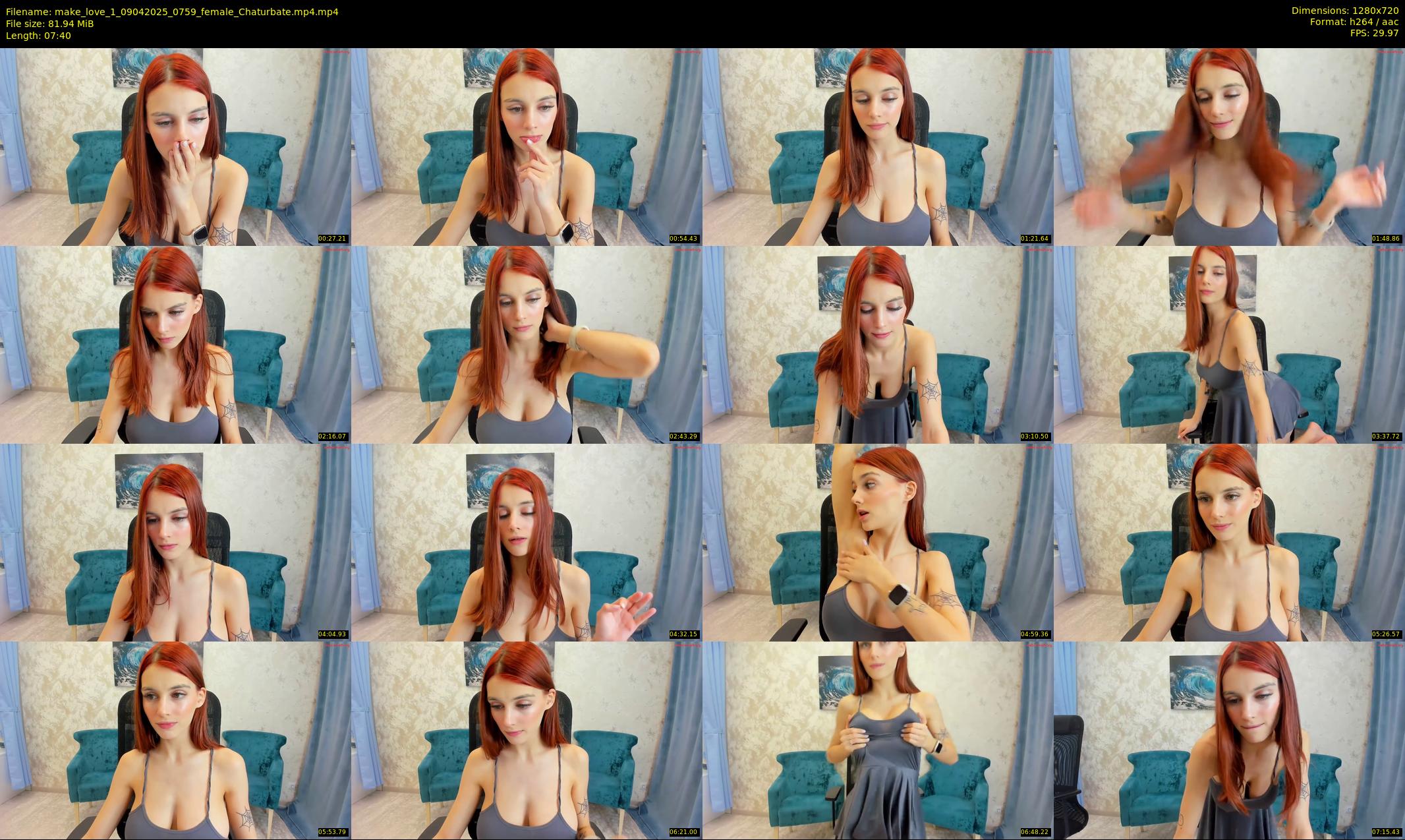 make_love_1 — 8 minute Chaturbate female cam show recording, 720p, Apr 9, 2025