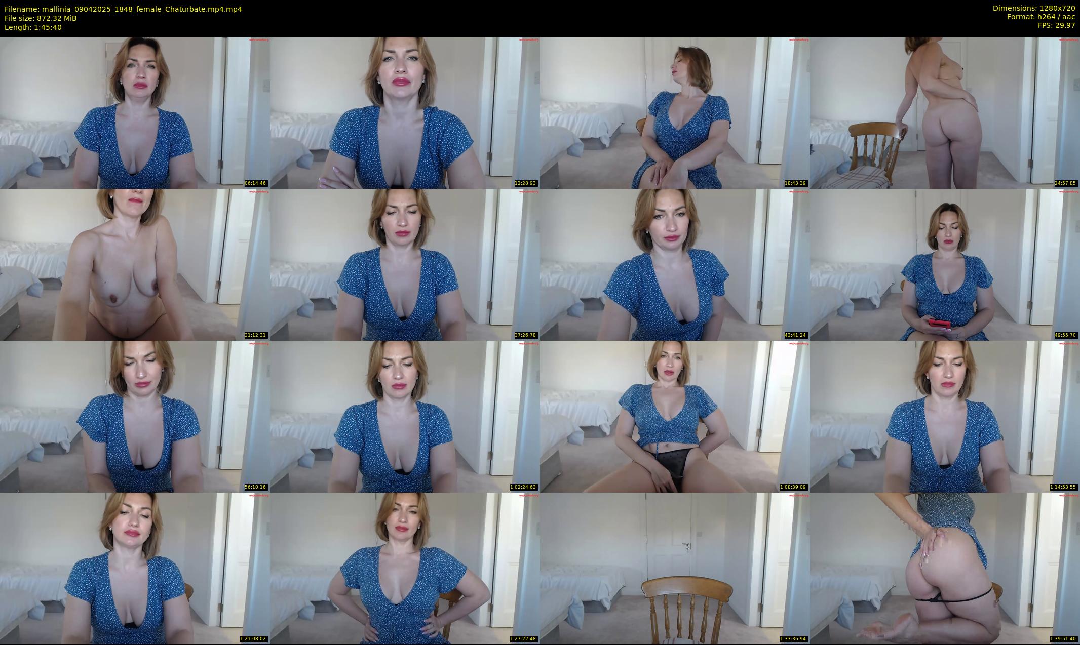 mallinia — 106 minute Chaturbate female cam show recording, 720p, Apr 9, 2025