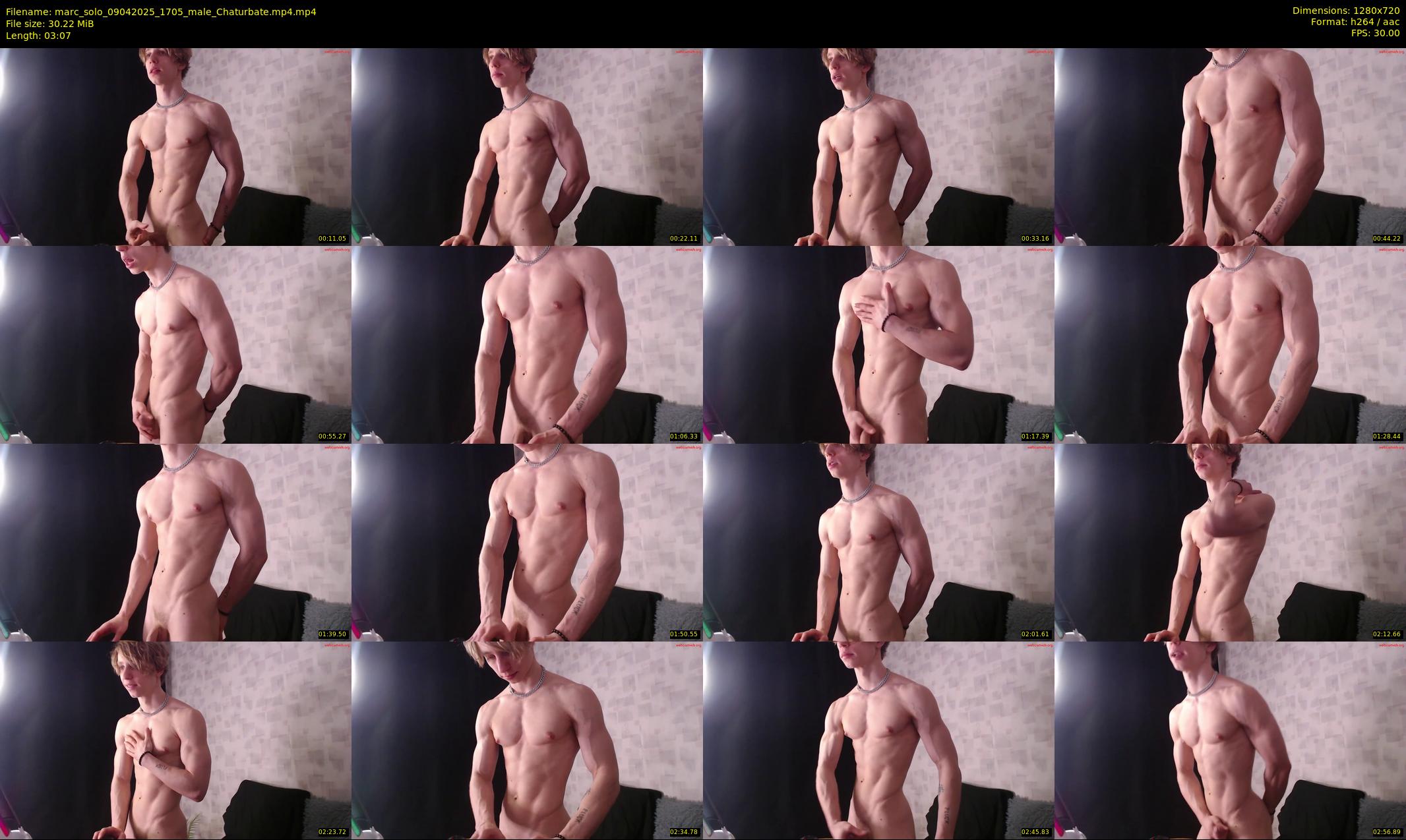 marc_solo — 4 minute Chaturbate male cam show recording, 720p, Apr 9, 2025