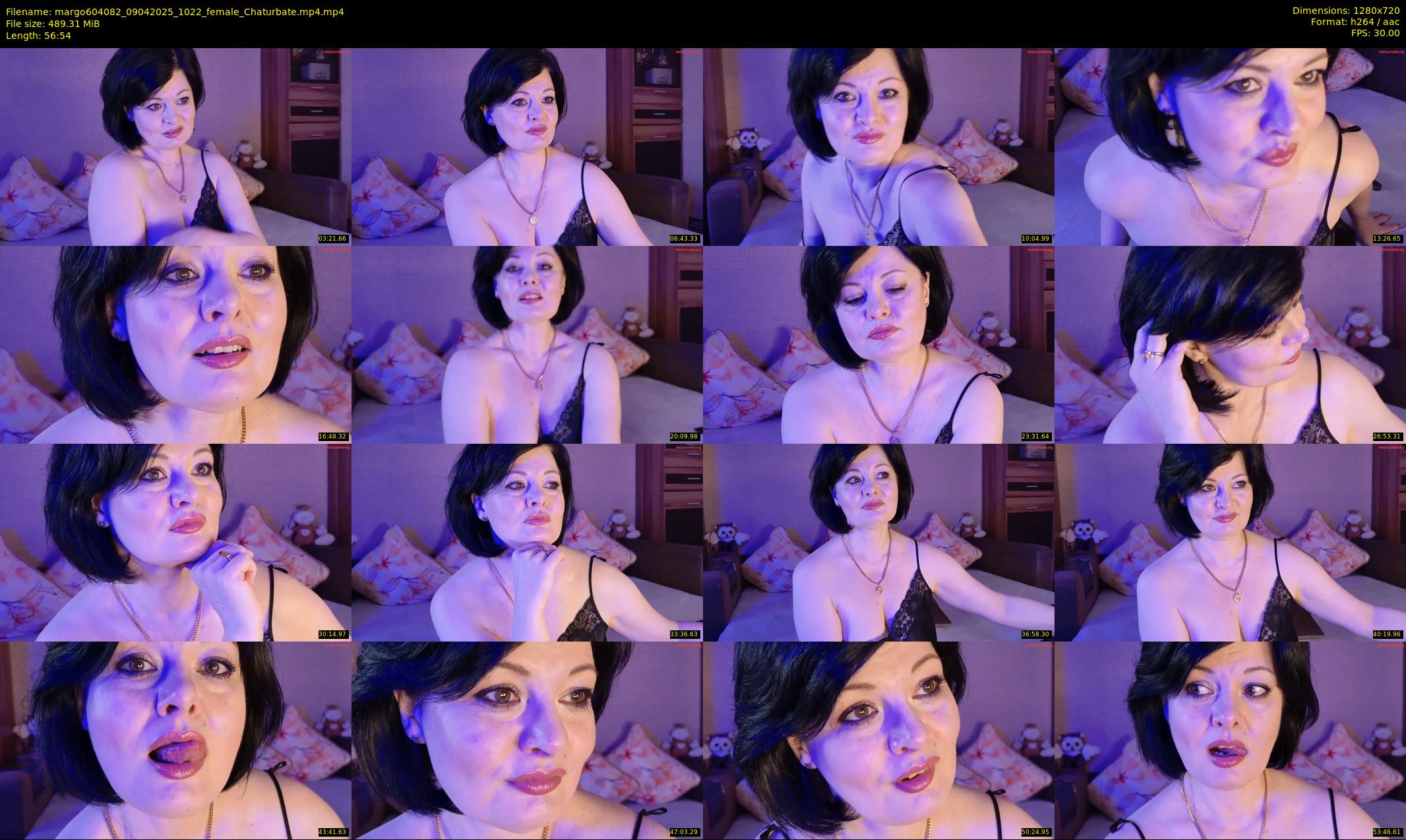 margo604082 — 57 minute Chaturbate female cam show recording, 720p, Apr 9, 2025