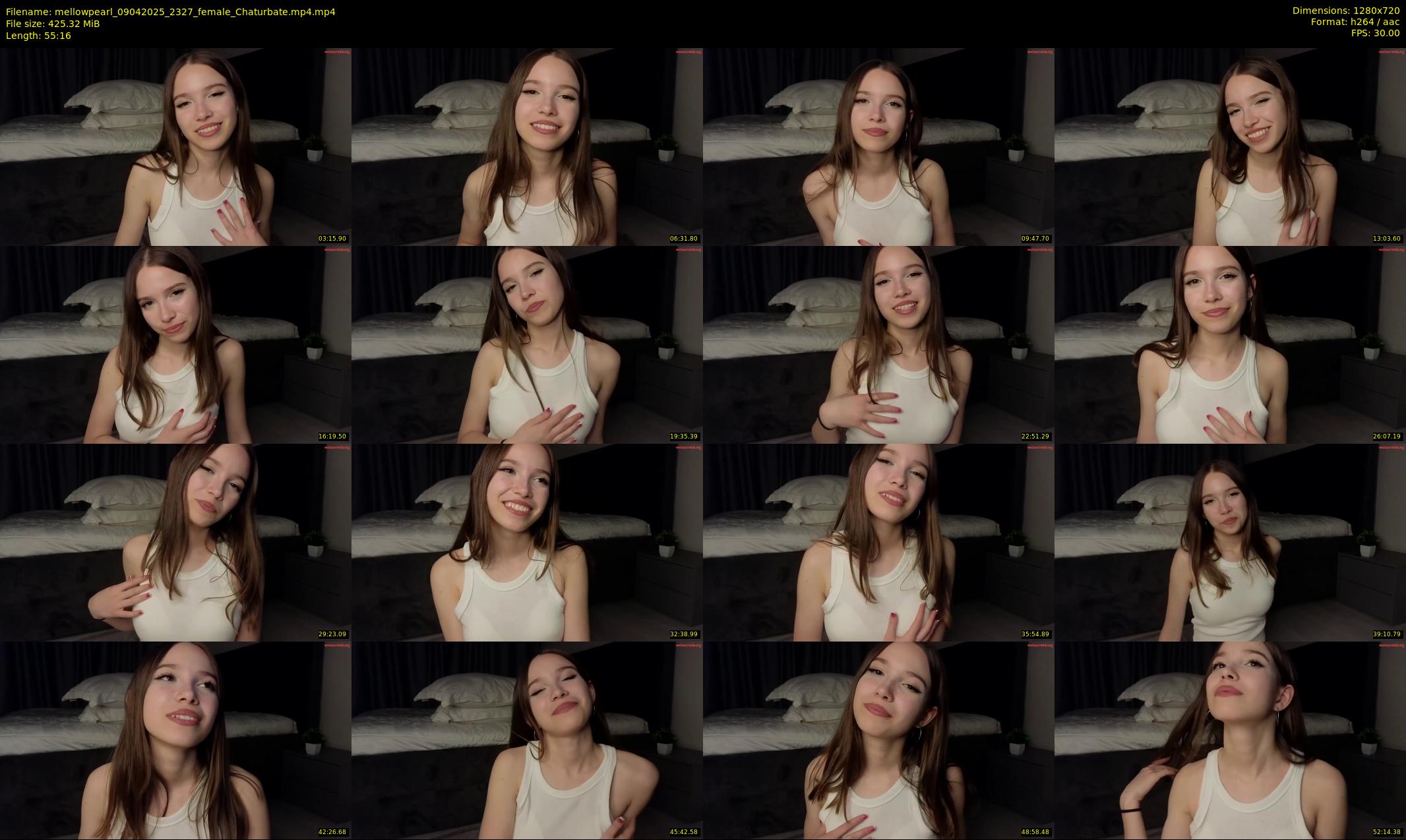 mellowpearl — 56 minute Chaturbate female cam show recording, 720p, Apr 9, 2025
