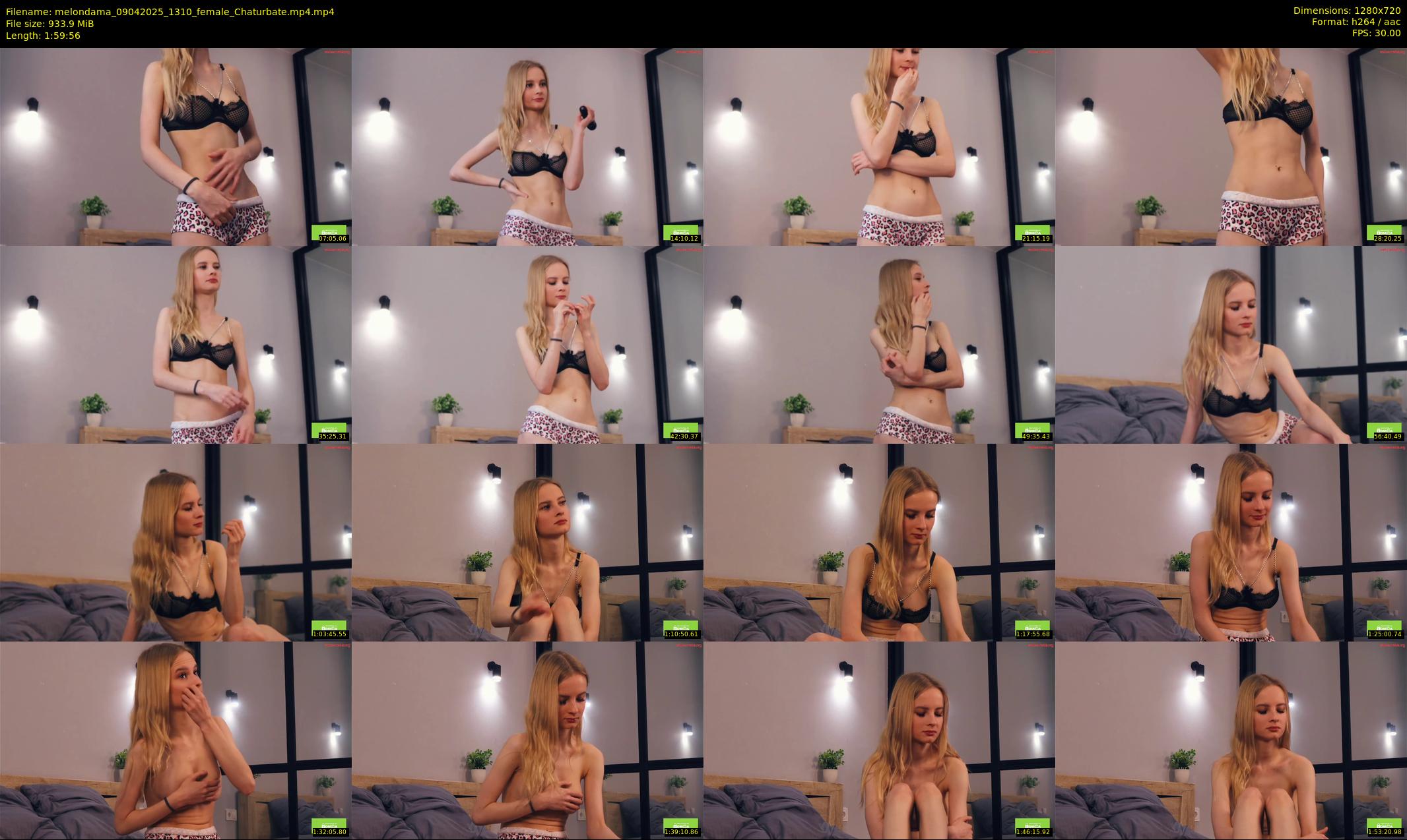 melondama — 120 minute Chaturbate female cam show recording, 720p, Apr 9, 2025