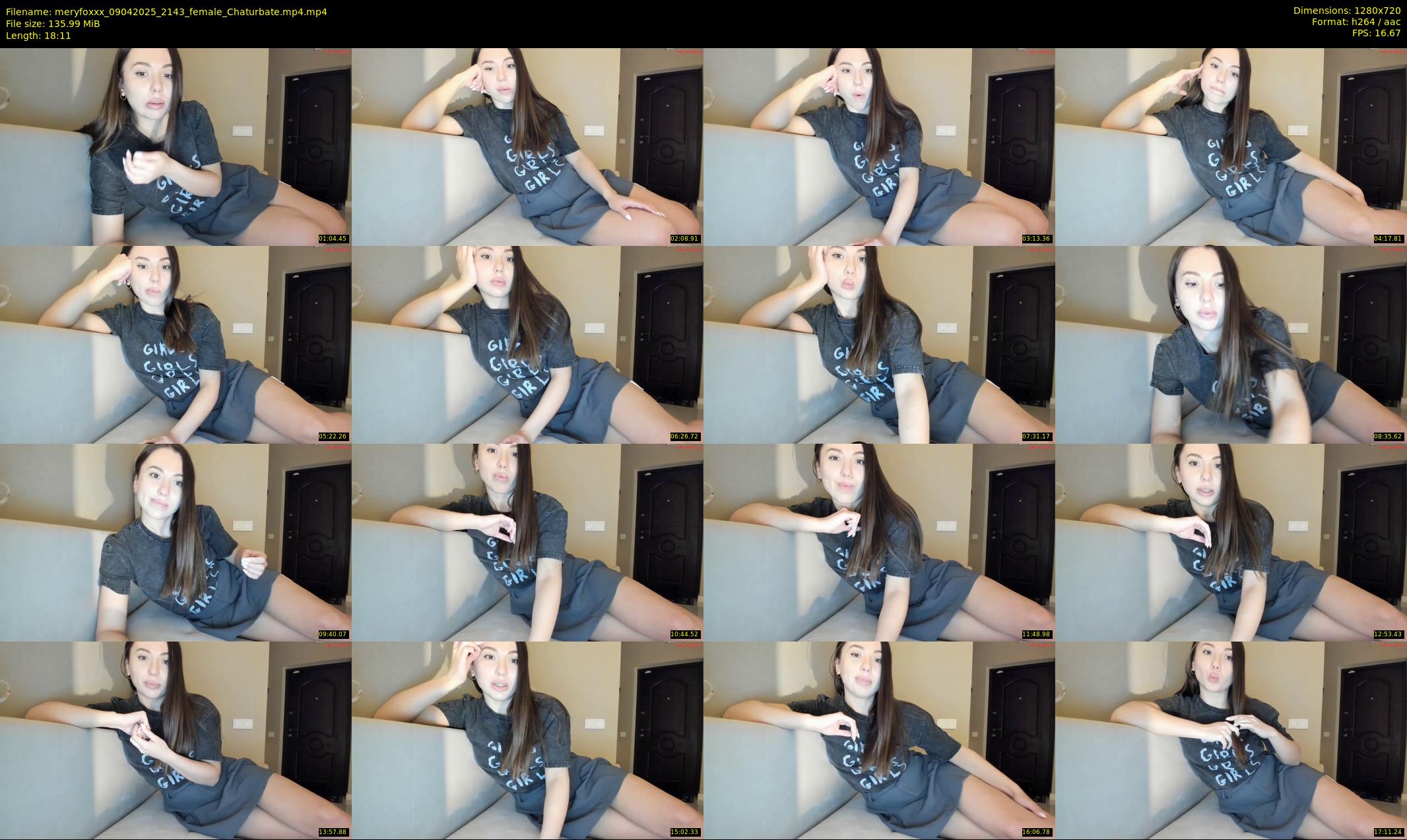 meryfoxxx — 19 minute Chaturbate female cam show recording, 720p, Apr 9, 2025