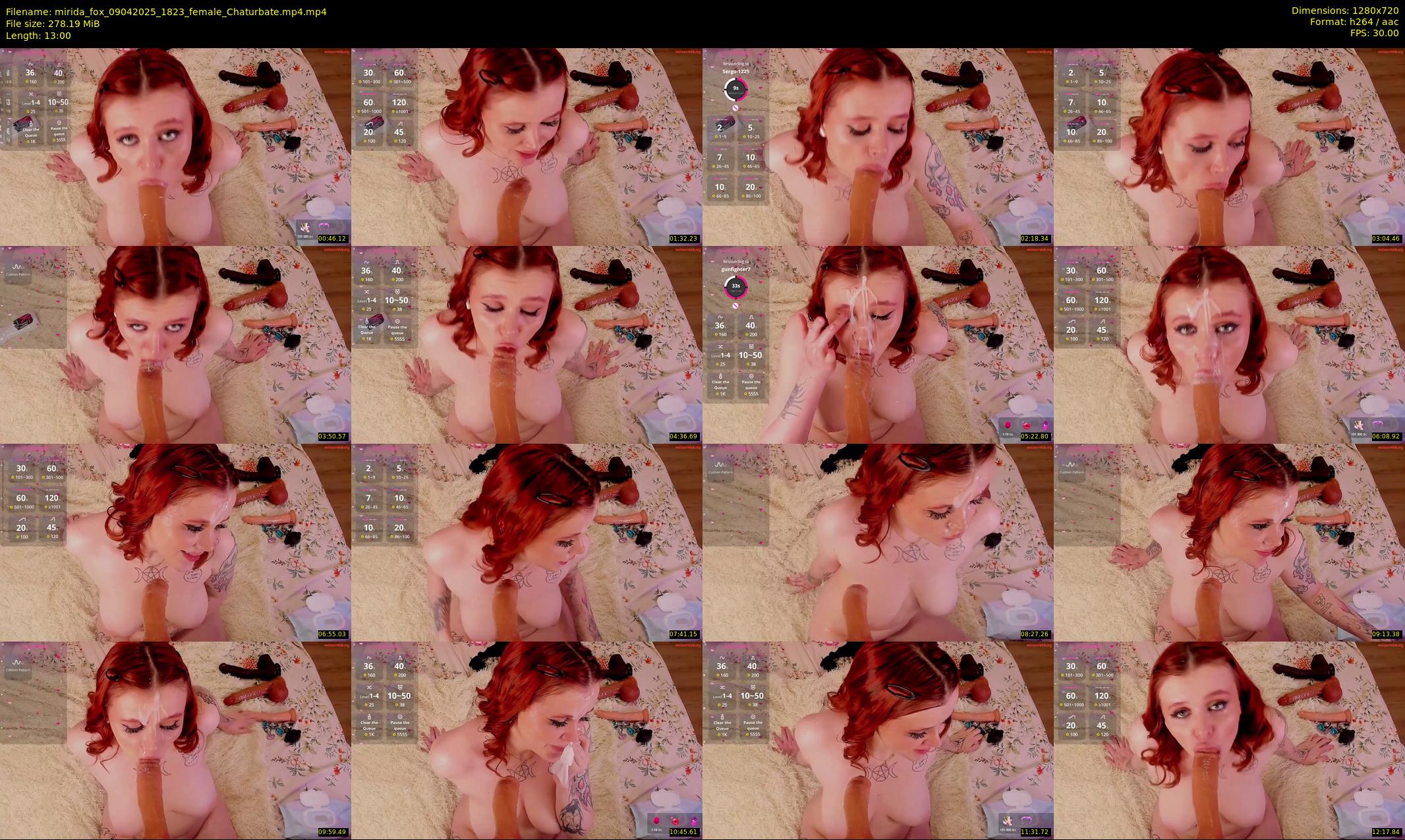 mirida_fox — 13 minute Chaturbate female cam show recording, 720p, Apr 9, 2025