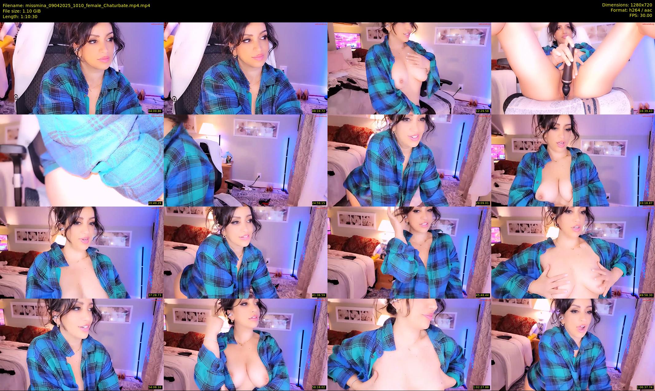 missmina — 71 minute Chaturbate female cam show recording, 720p, Apr 9, 2025