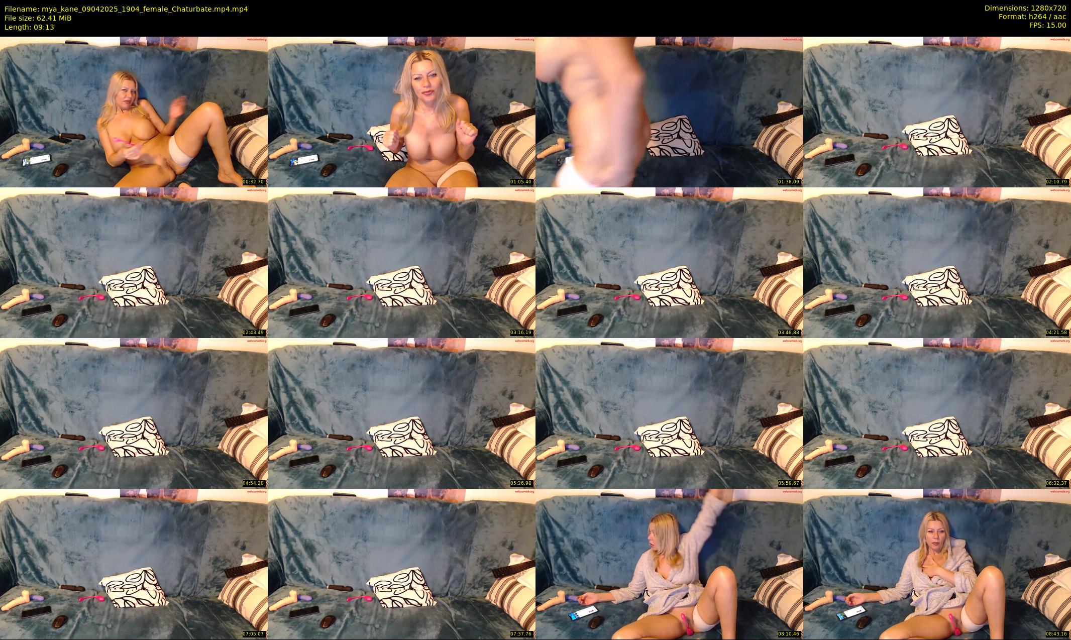 mya_kane — 10 minute Chaturbate female cam show recording, 720p, Apr 9, 2025