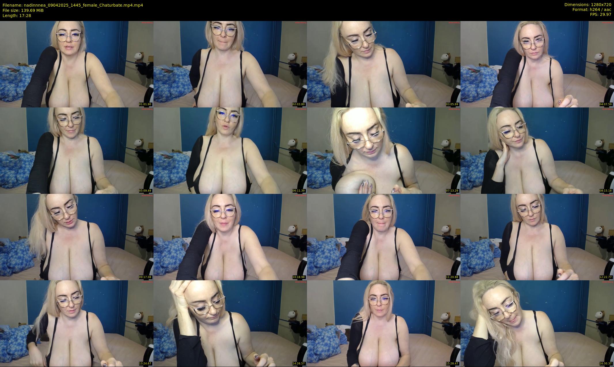 nadinnnea — 18 minute Chaturbate female cam show recording, 720p, Apr 9, 2025