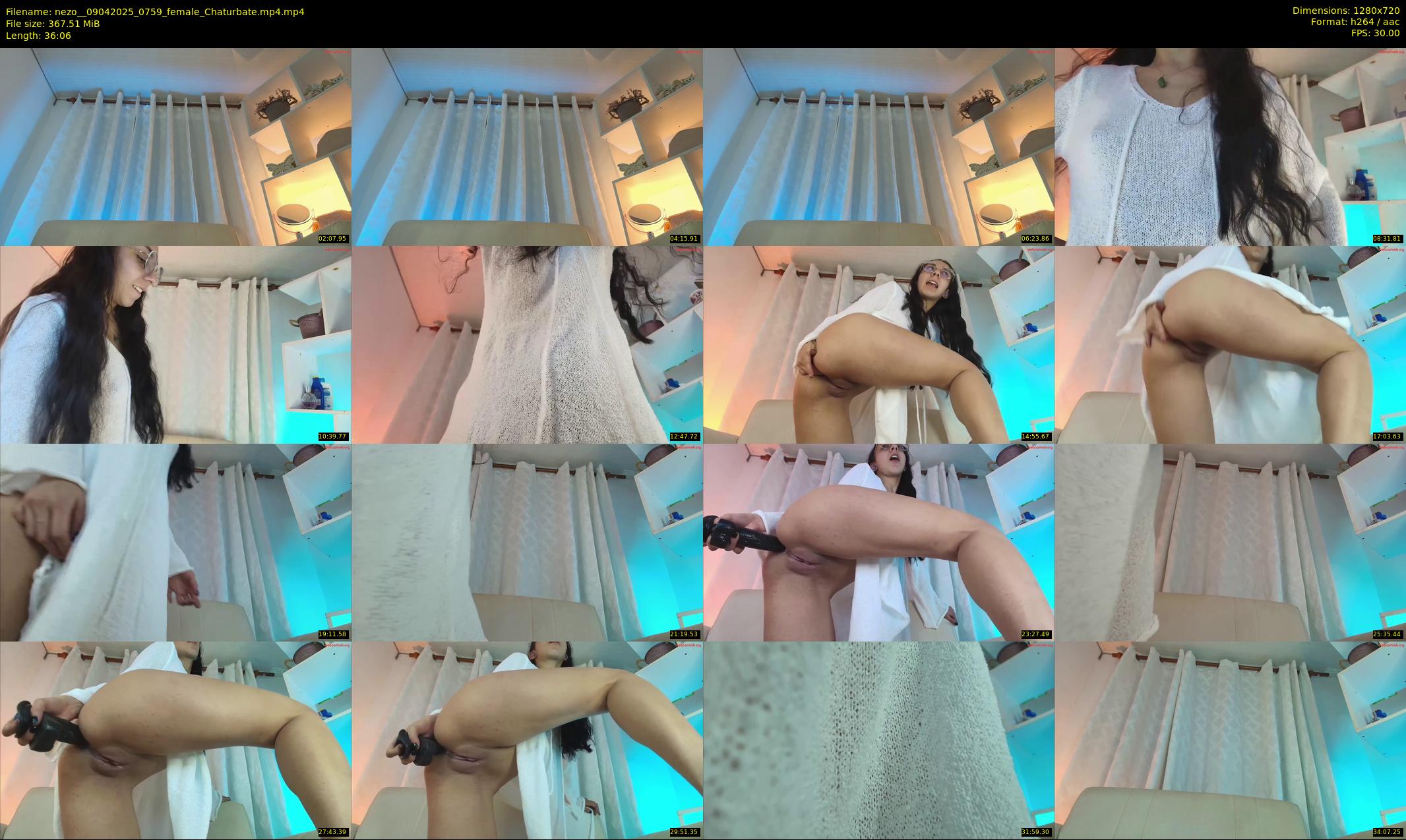 nezo_ — 37 minute Chaturbate female cam show recording, 720p, Apr 9, 2025
