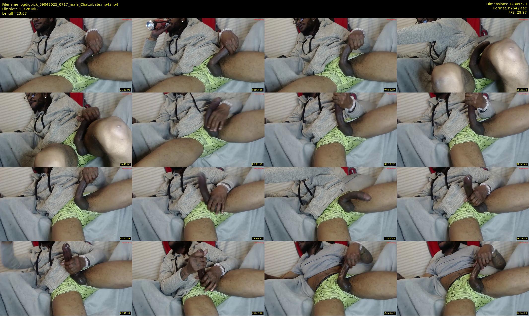 ogdigbick — 24 minute Chaturbate male cam show recording, 720p, Apr 9, 2025