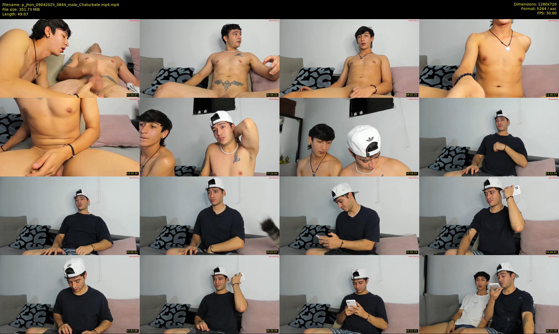 p_jhon — 50 minute Chaturbate male cam show recording, 720p, Apr 9, 2025